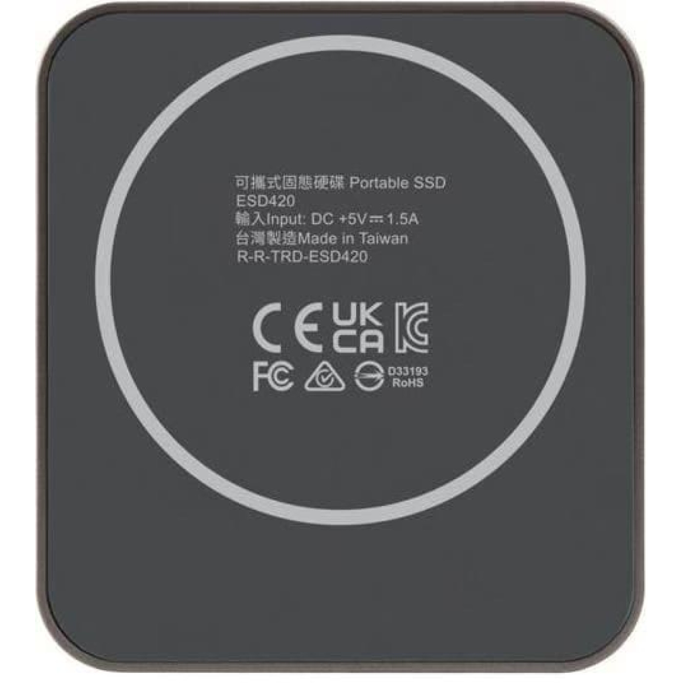 Накопитель SSD Transcend SSD 1TB ESD420 3D NAND TLC Iron Gray (TS1TESD420C)