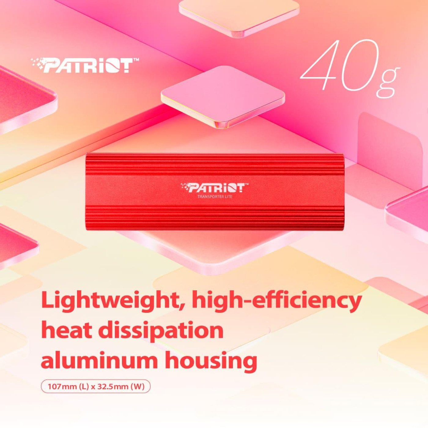 Накопитель SSD Patriot SSD Transporter Lite 512GB (PTPL512GPEC)