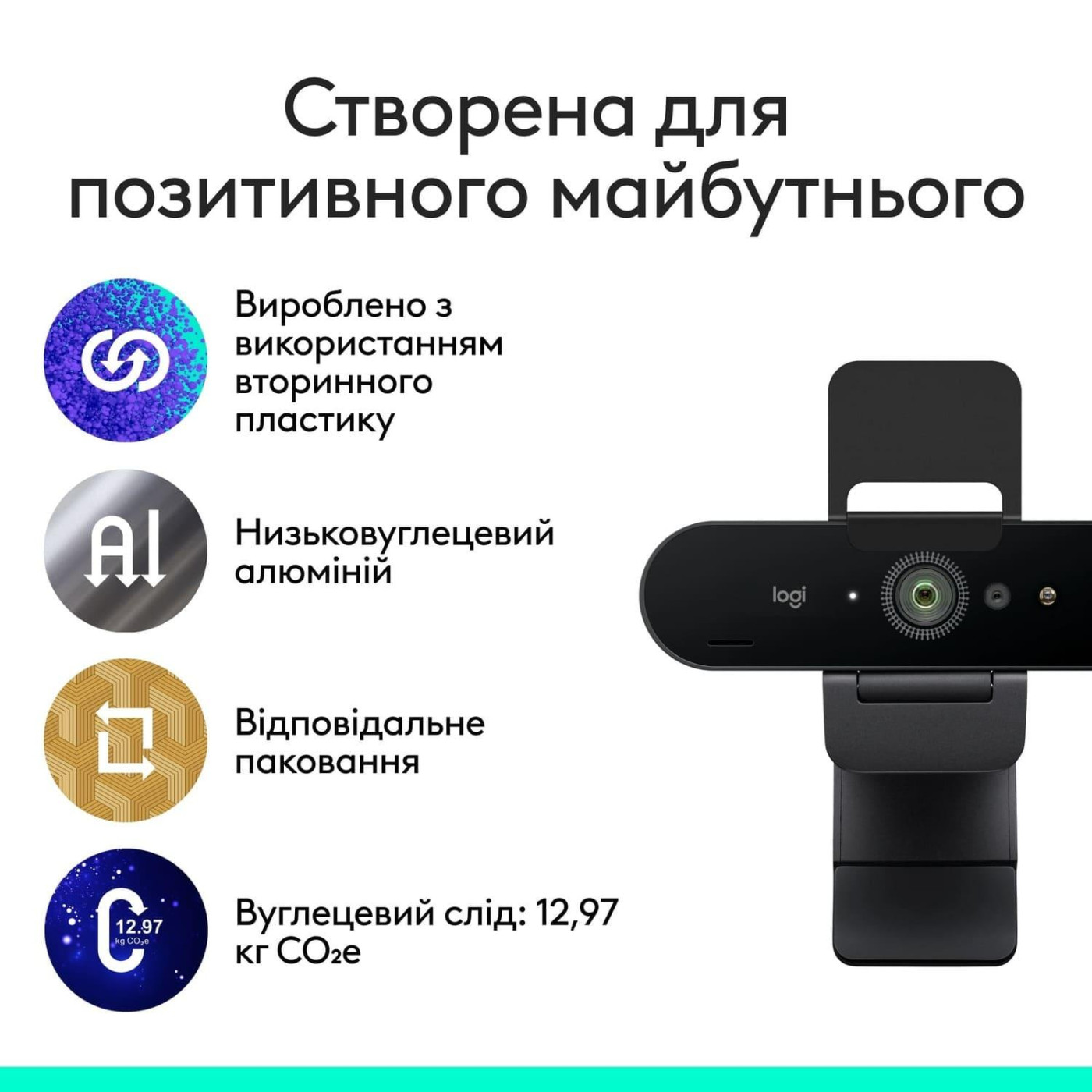 Веб-камера Logitech Brio 4K for Business Graphite (960-001746)