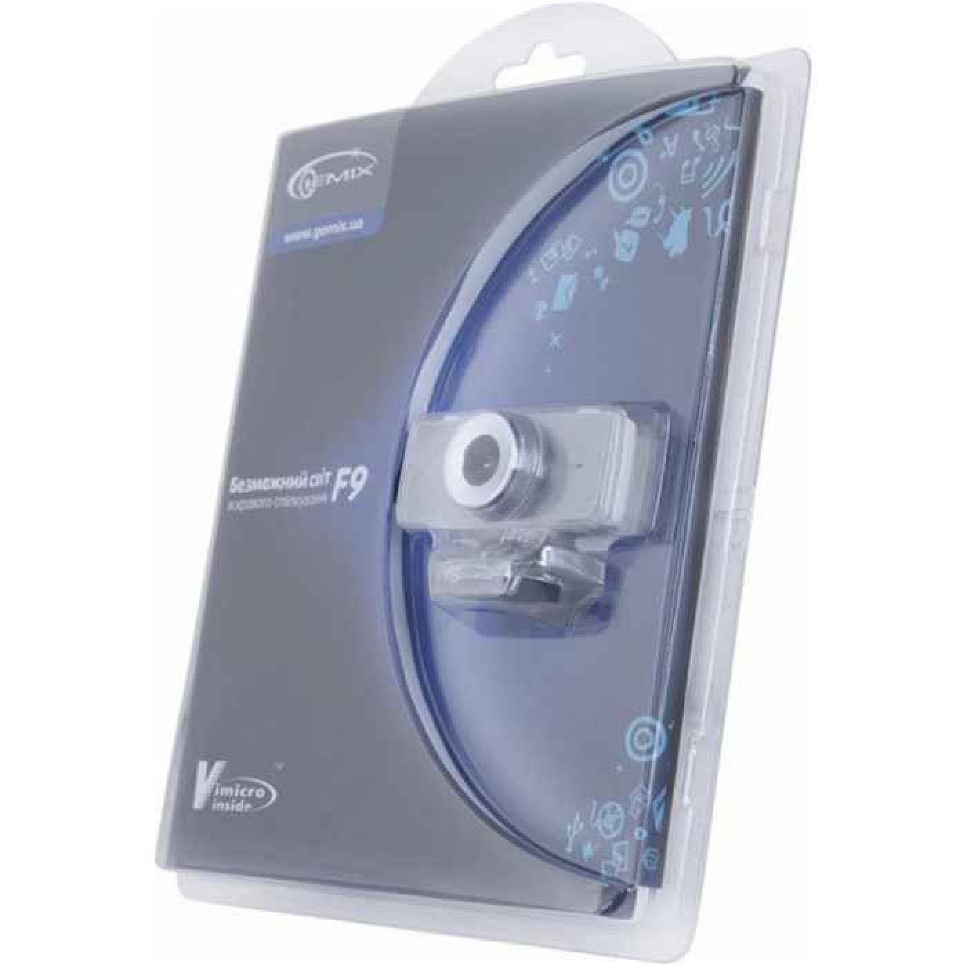 Веб-камера Gemix F9 Gray F9G)