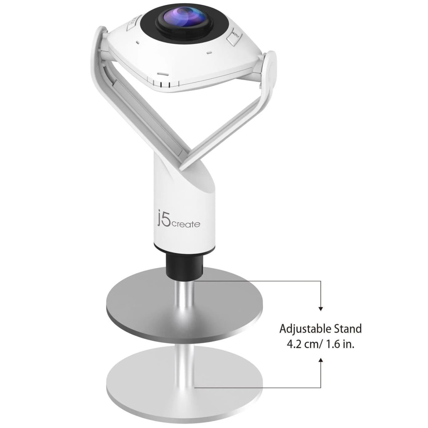 Веб-камера j5create Bеб-камера JVCU360-N USB A/C (JVCU360-N)