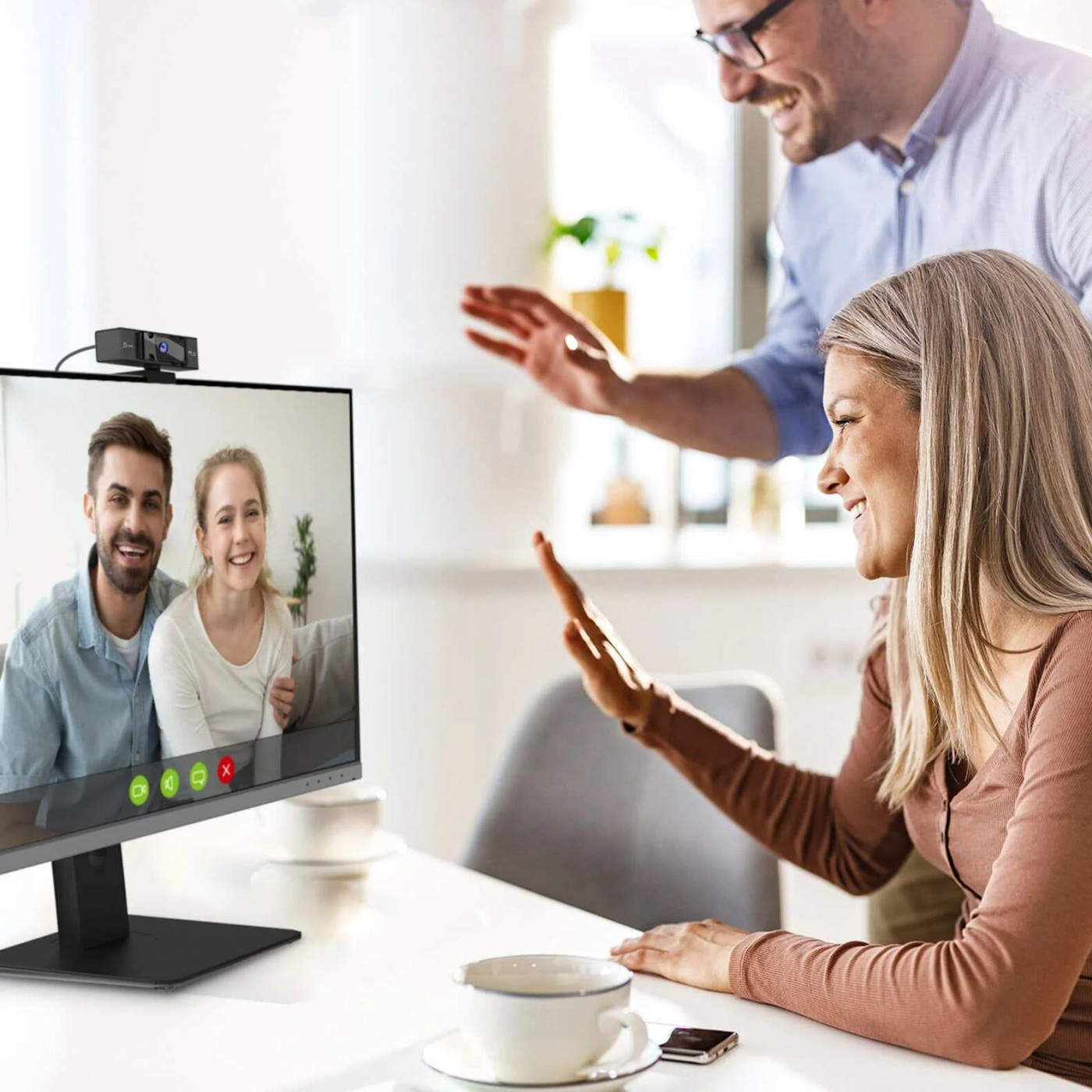 Веб-камера j5create Bеб-камера JVCU435-N USB-A/C (JVCU435-N)