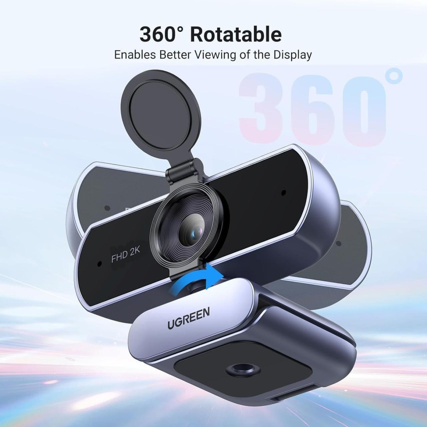 Веб-камера Ugreen CM717 2K webcam USB-A (25442)