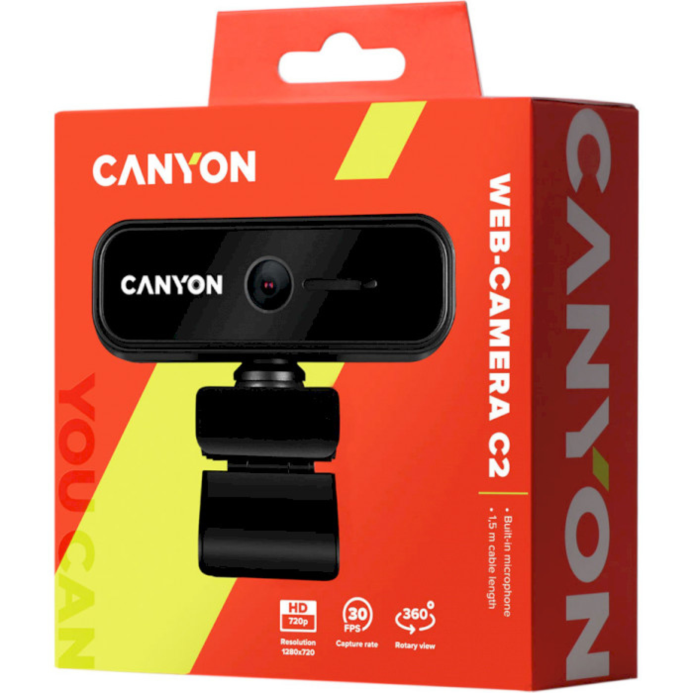 Веб-камера Canyon Black (CNE-HWC2)