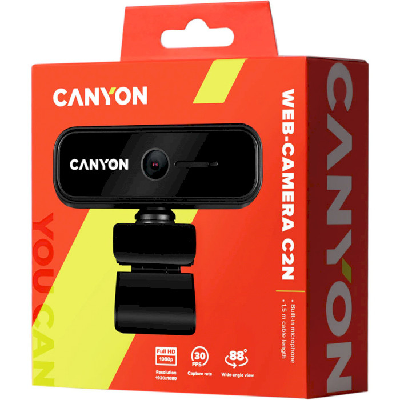 Веб-камера Canyon Black (CNE-HWC2N)