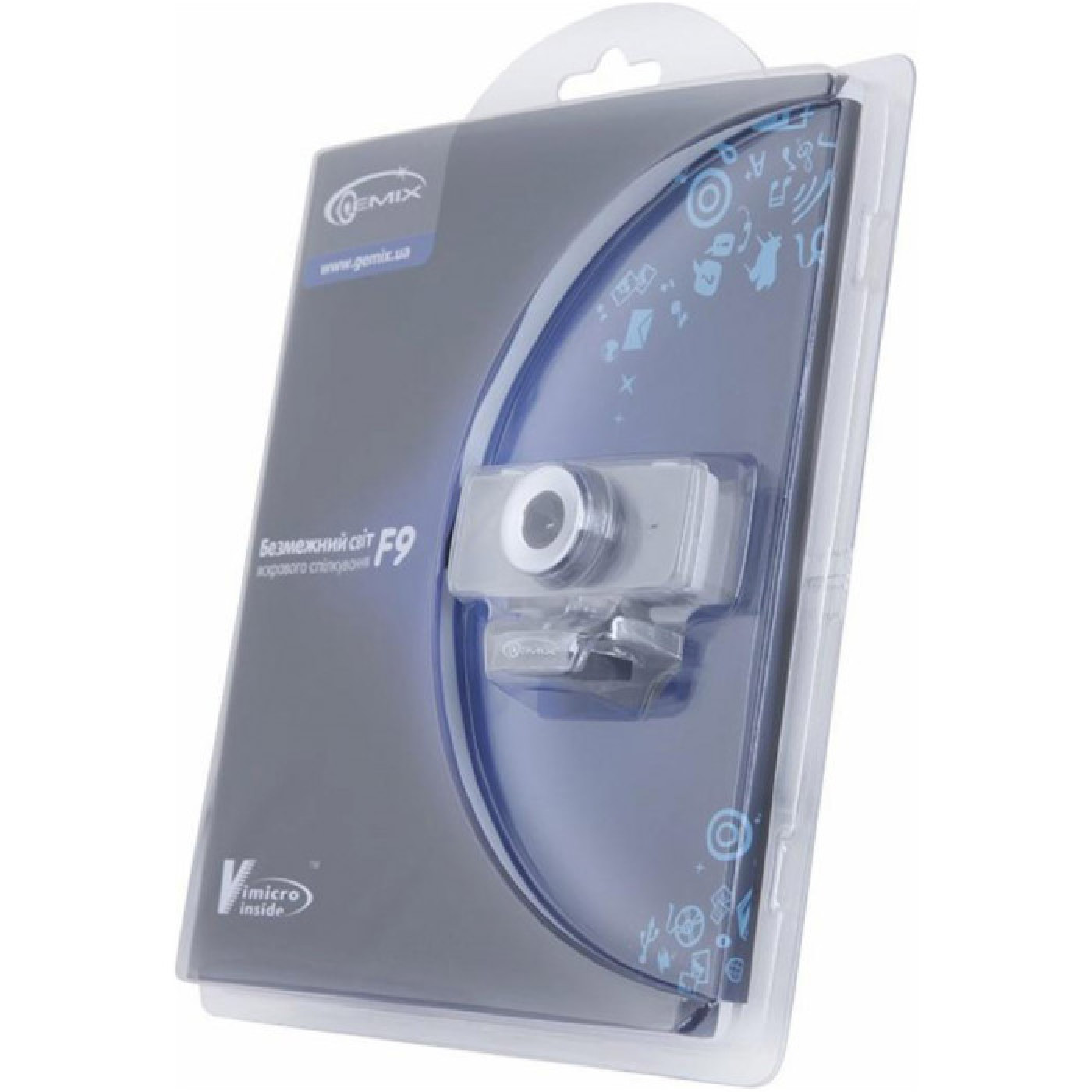 Веб-камера Gemix (F9 Gray)