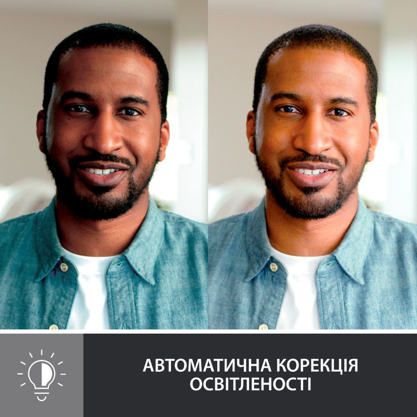 Веб-камера Logitech Brio 500 Full HD Graphite (960-001422)