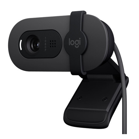 Веб-камера Logitech Brio 100 Full HD Graphite (960-001585)
