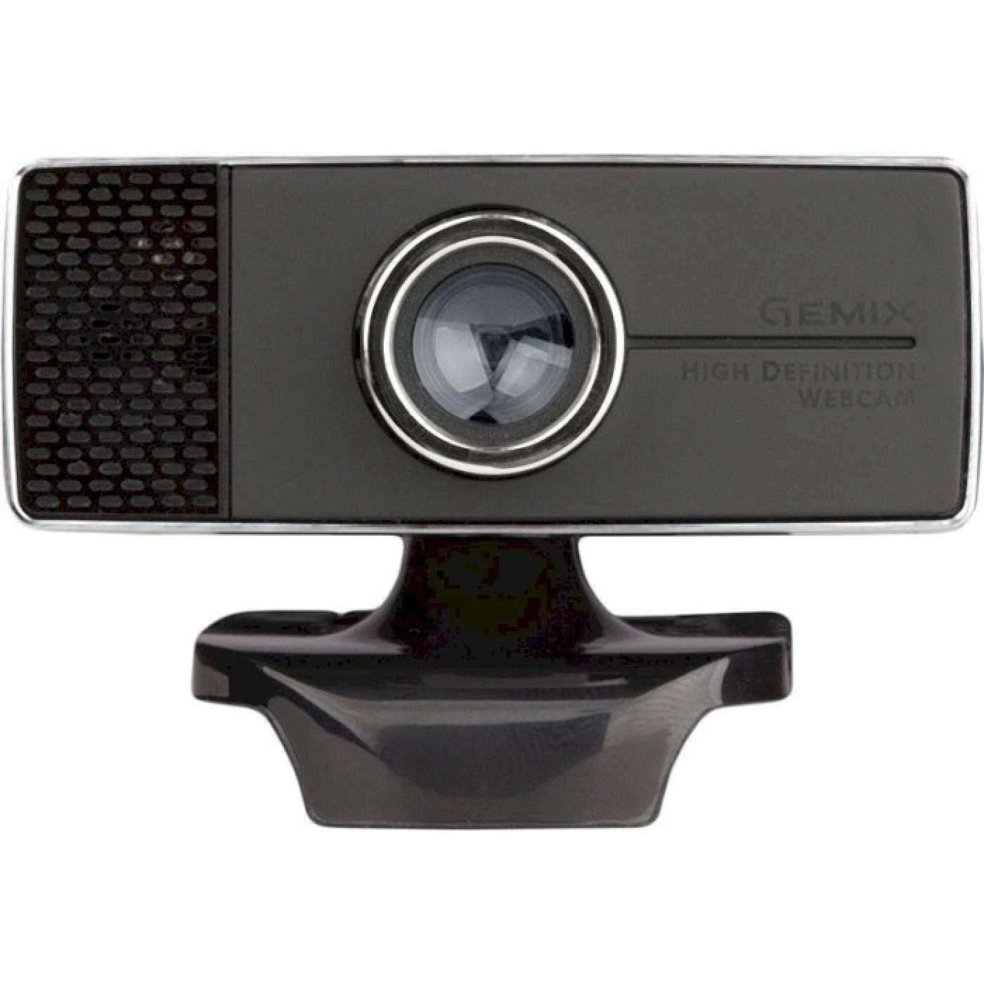 Веб-камера Gemix Web камера T20, Black, 1.3Mp, 1280x720/30 fps, микрофон, USB 2.0, фиксированный фокус, 1.5 м, (T20HD720P)