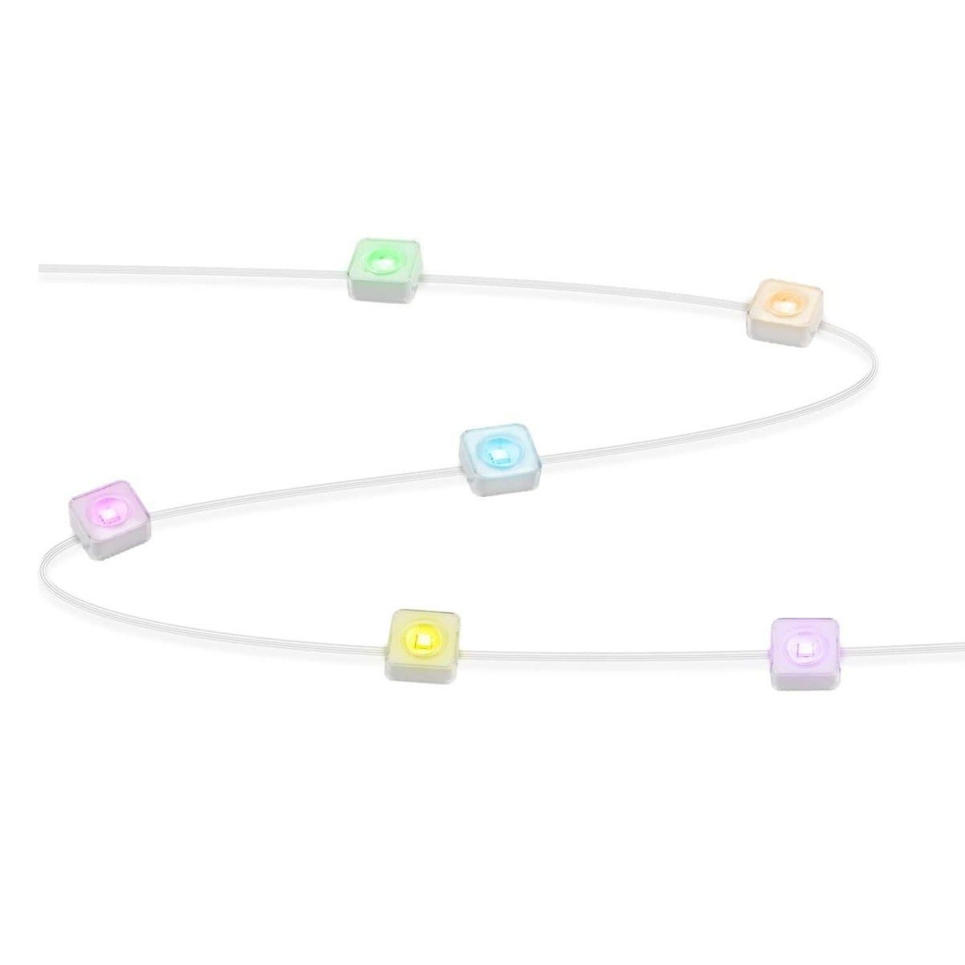 Гирлянда Smart LED Govee H705A Permanent Outdoor Lights RGB, IP67, 30м, кабель прозорий