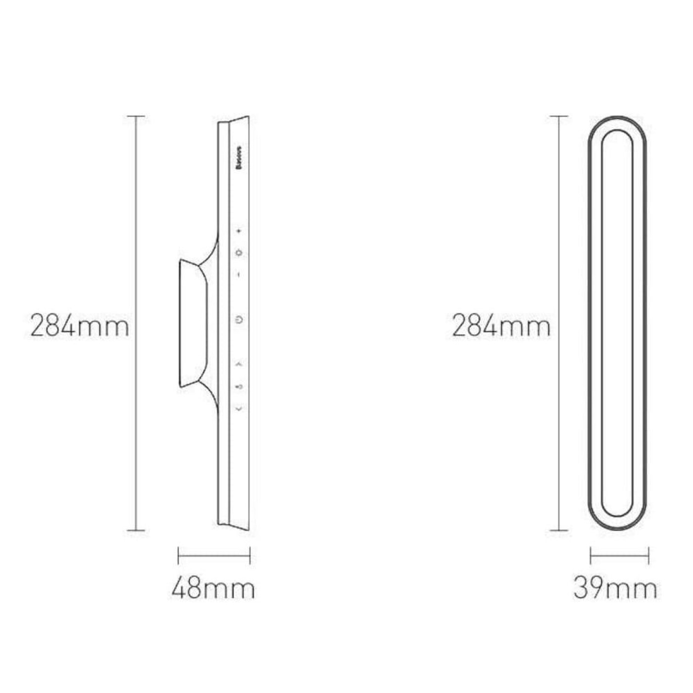Світильник BASEUS Magnetic Stepless Dimming PRO White (DGXC-02)