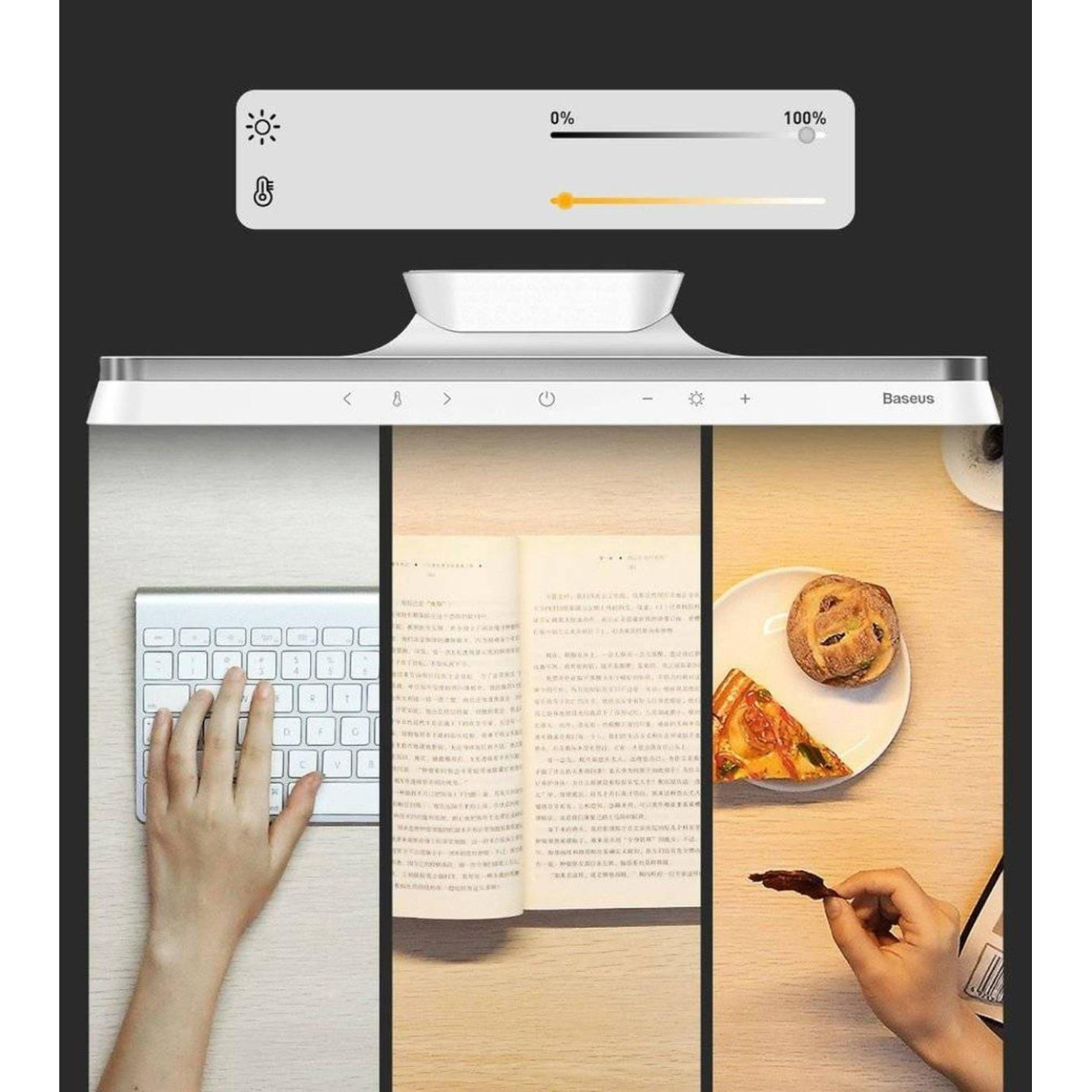 Світильник BASEUS Magnetic Stepless Dimming PRO White (DGXC-02)