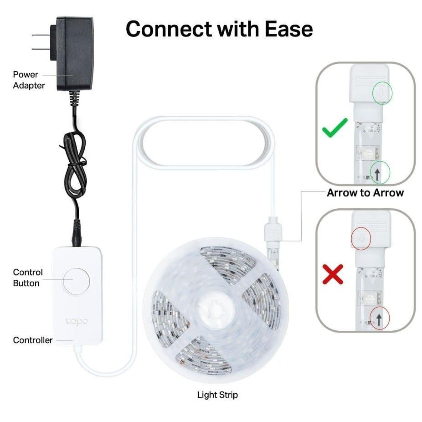 Розумна багатобарвна Wi-Fi стричка TP-LINK TAPO L920-5