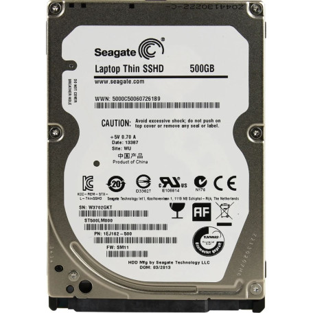 Жесткий диск Seagate 2.5 Laptop Thin SSHD 500Gb (ST500LM000)