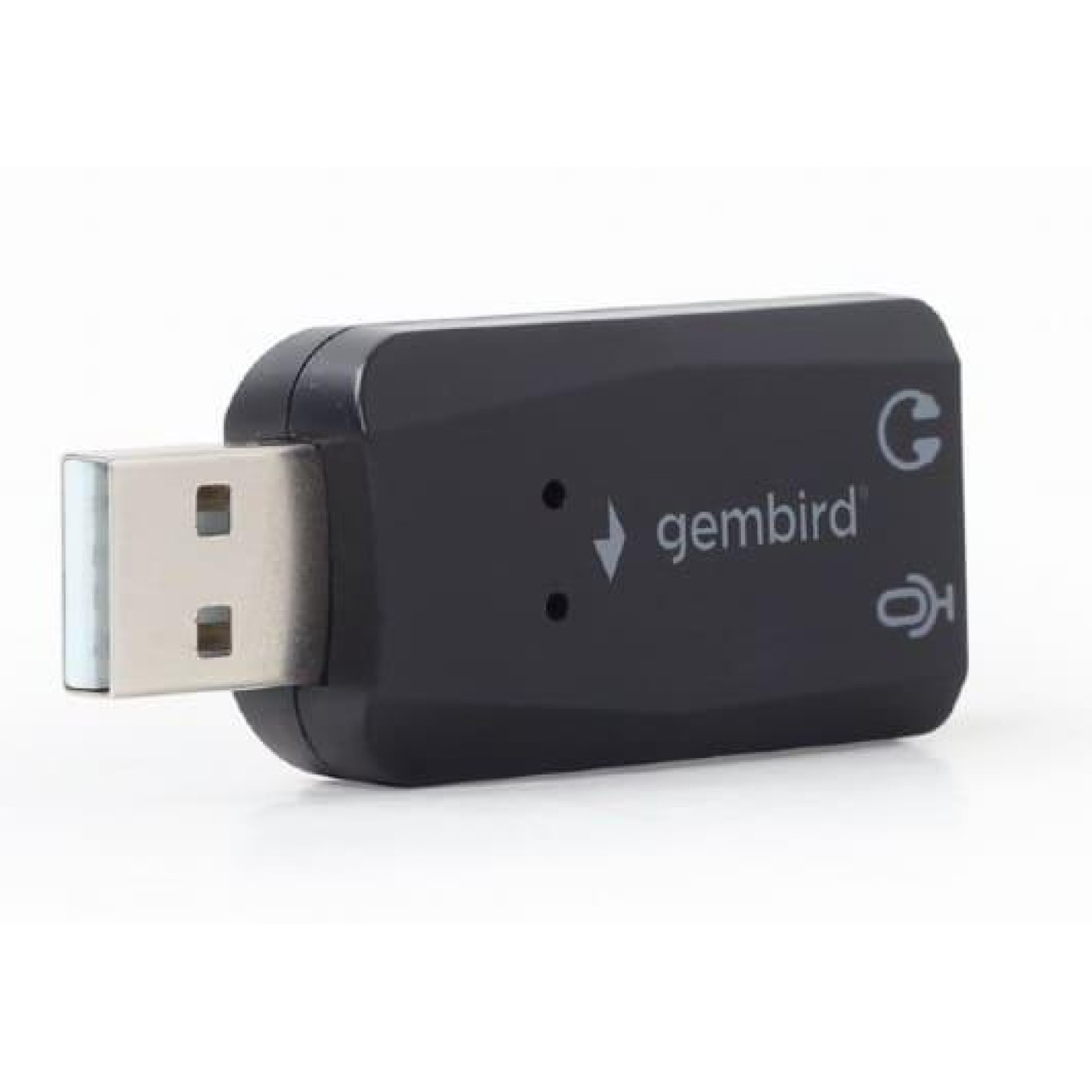 Звуковая карта Gembird SC-USB2.0-01 Black