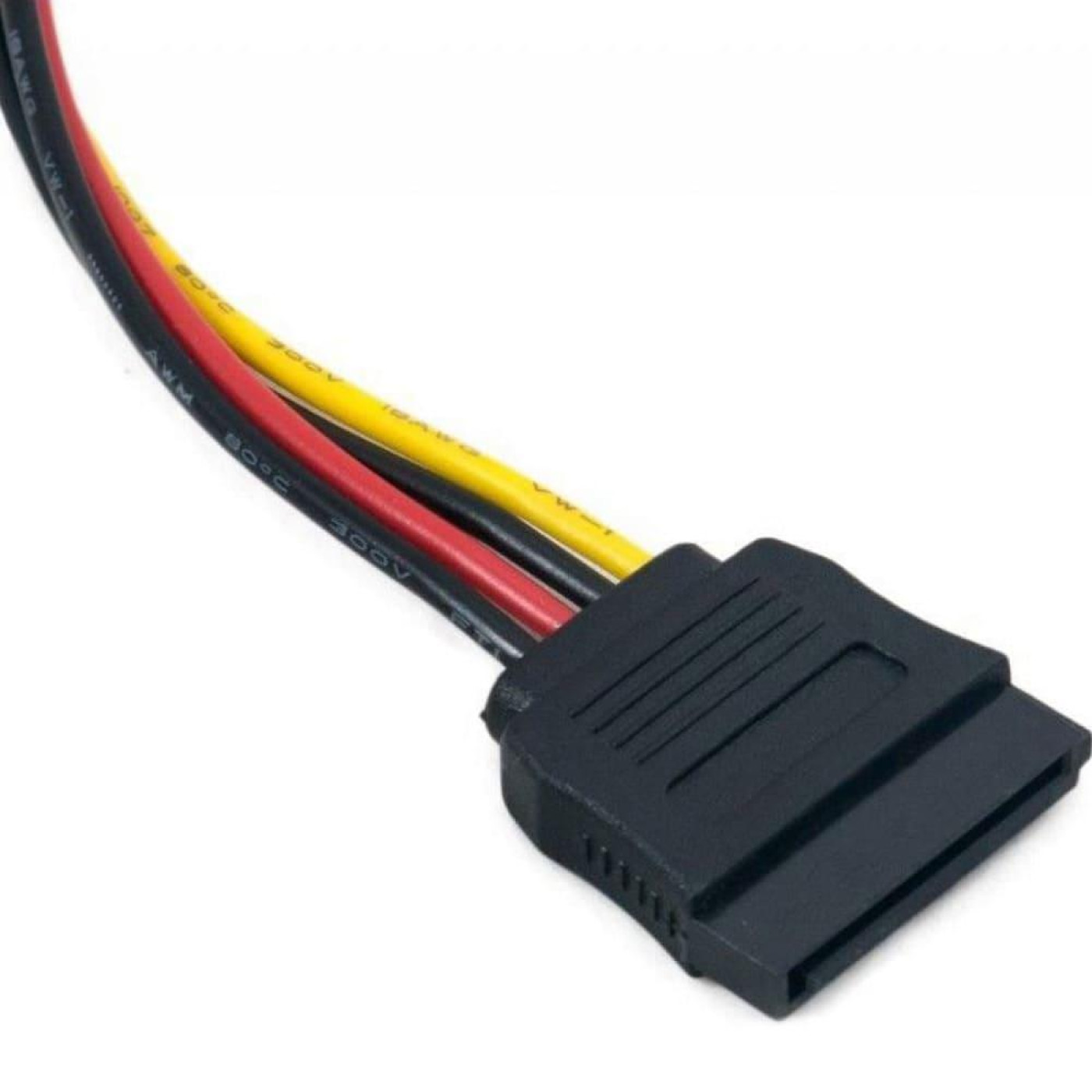 Кабель питания Extradigital (KBP1660) Molex-SATA, 0.16 м