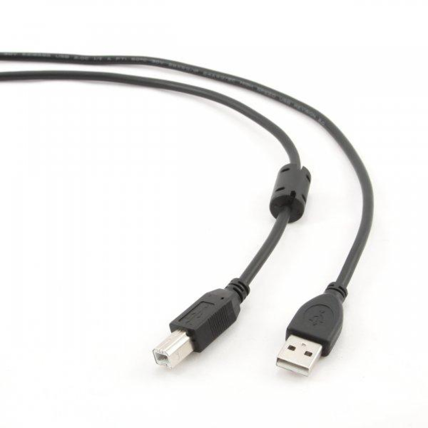 Кабель Cablexpert CCFB-USB2-AMBM-1.5M, USB 2.0 A-папа/B-папа, 1,5 м., блистер