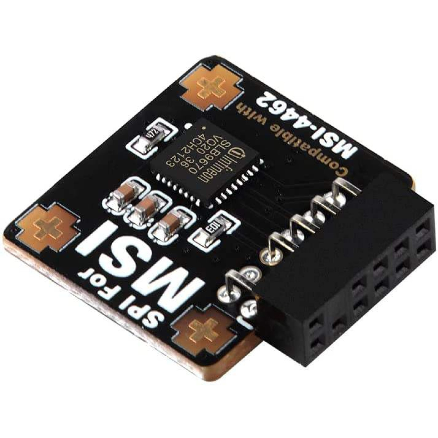 Контролер MSI TPM-SPI 12-1pin INFINEON 9670 TPM 2.0 (FW 7.85) (MS-4462)