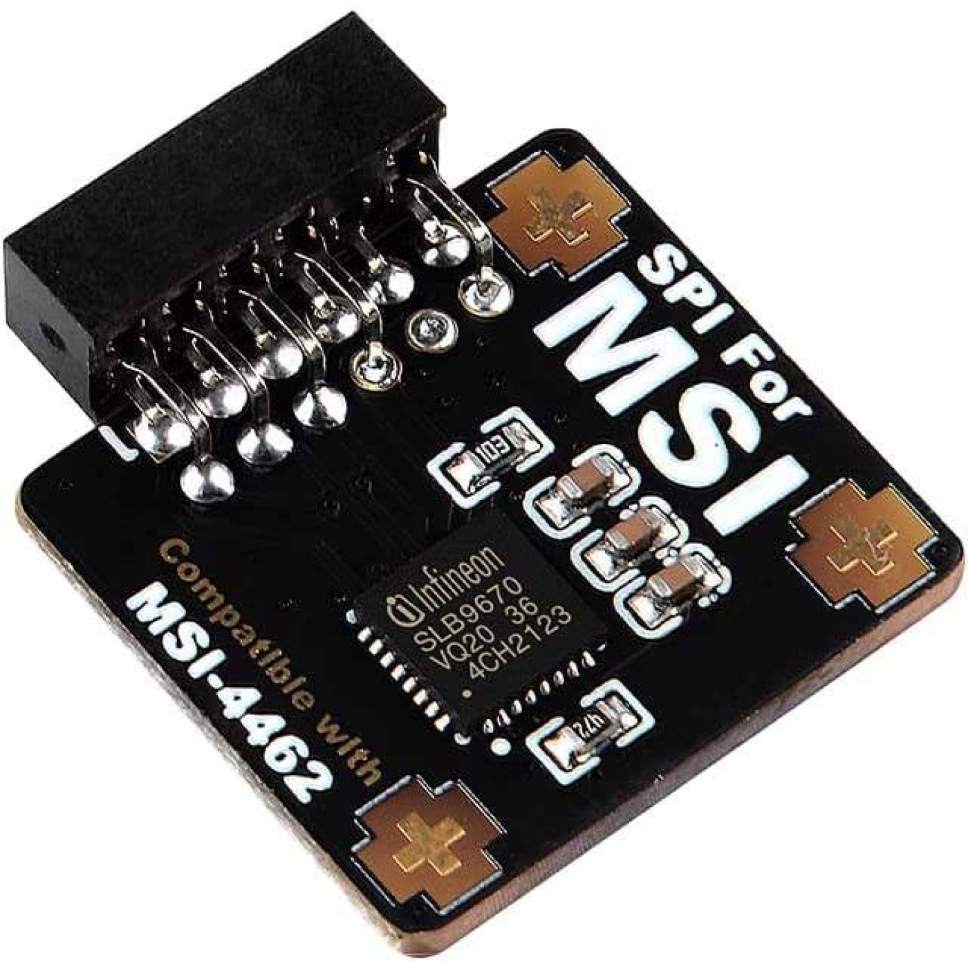 Контролер MSI TPM-SPI 12-1pin INFINEON 9670 TPM 2.0 (FW 7.85) (MS-4462)