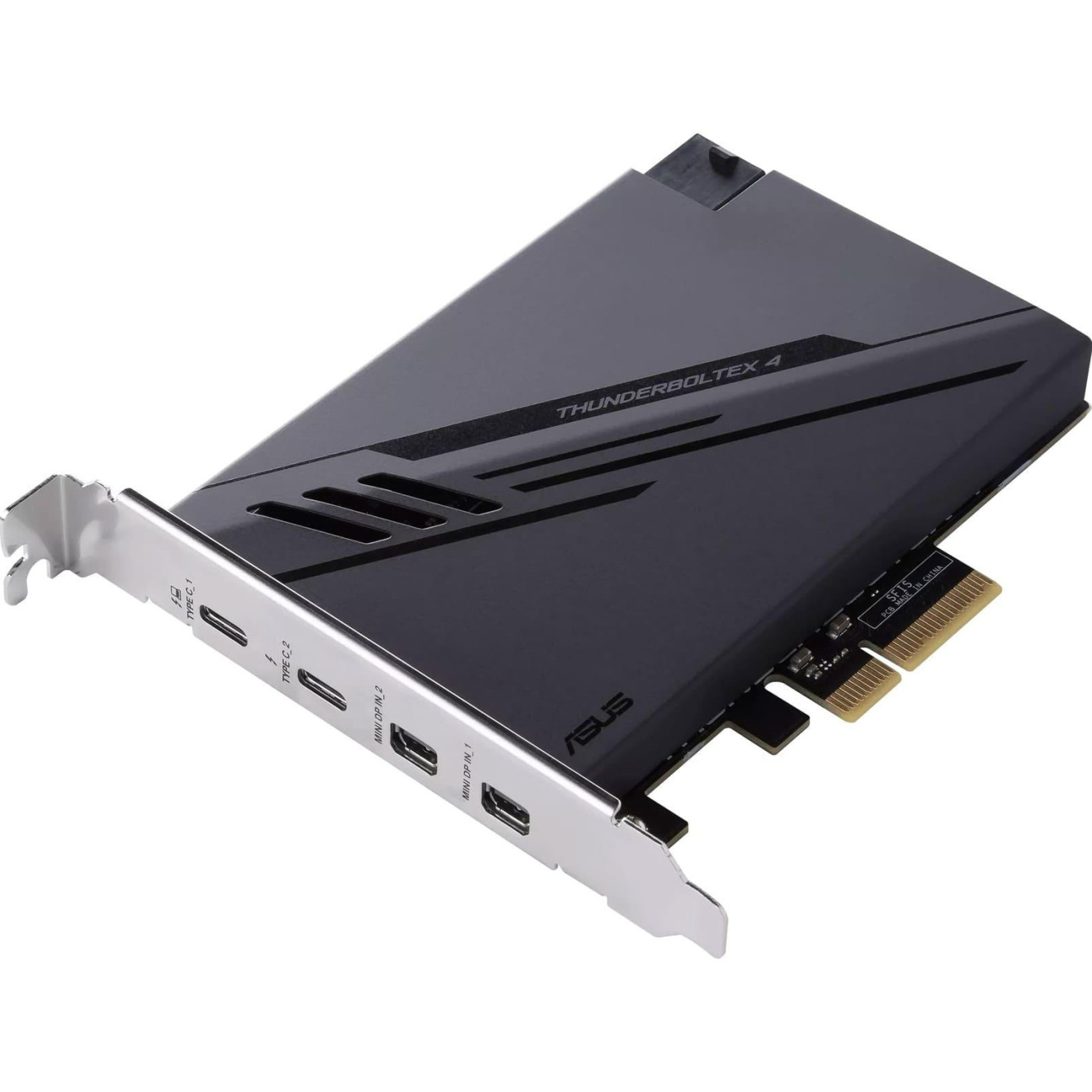 Плата-адаптер PCIe ASUS ThunderboltEX 4 USB Type-C PCIe 3.0 X4 Expansion Card