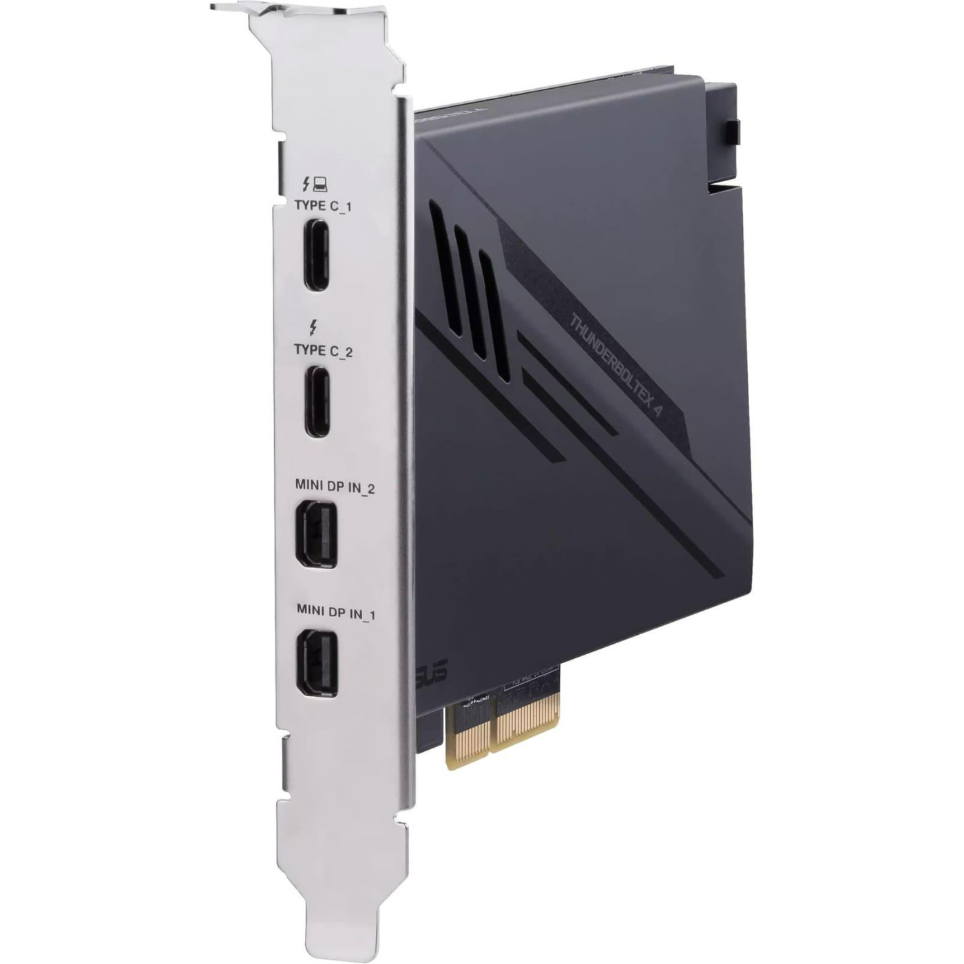 Плата-адаптер PCIe ASUS ThunderboltEX 4 USB Type-C PCIe 3.0 X4 Expansion Card