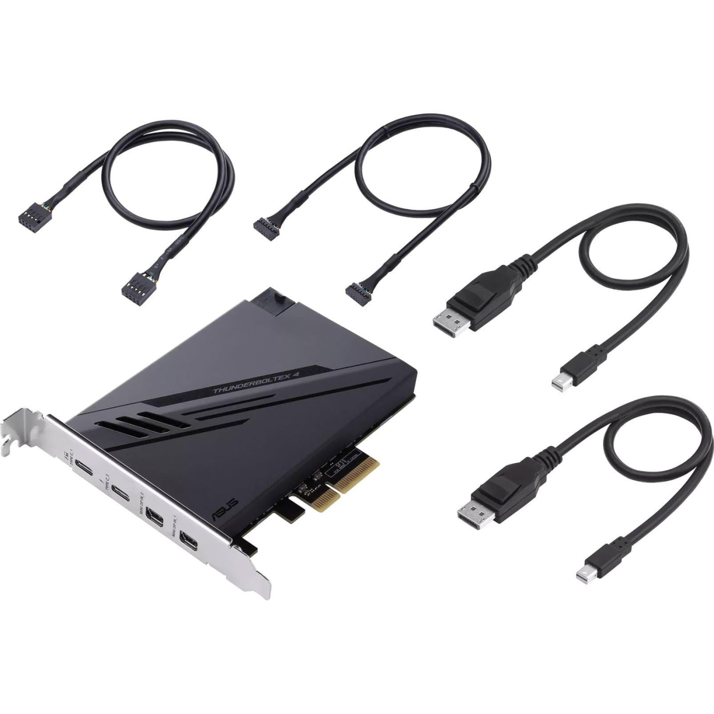 Плата-адаптер PCIe ASUS ThunderboltEX 4 USB Type-C PCIe 3.0 X4 Expansion Card