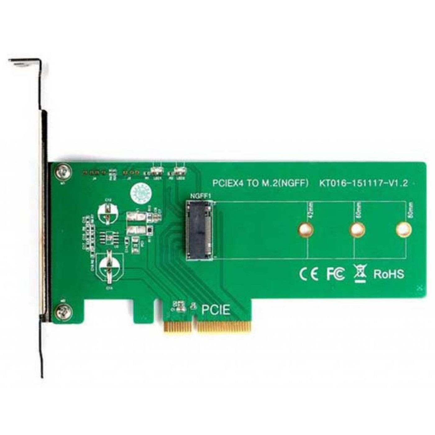 Контроллер Maiwo M.2 PCIe SSD to PCI-E (KT016)