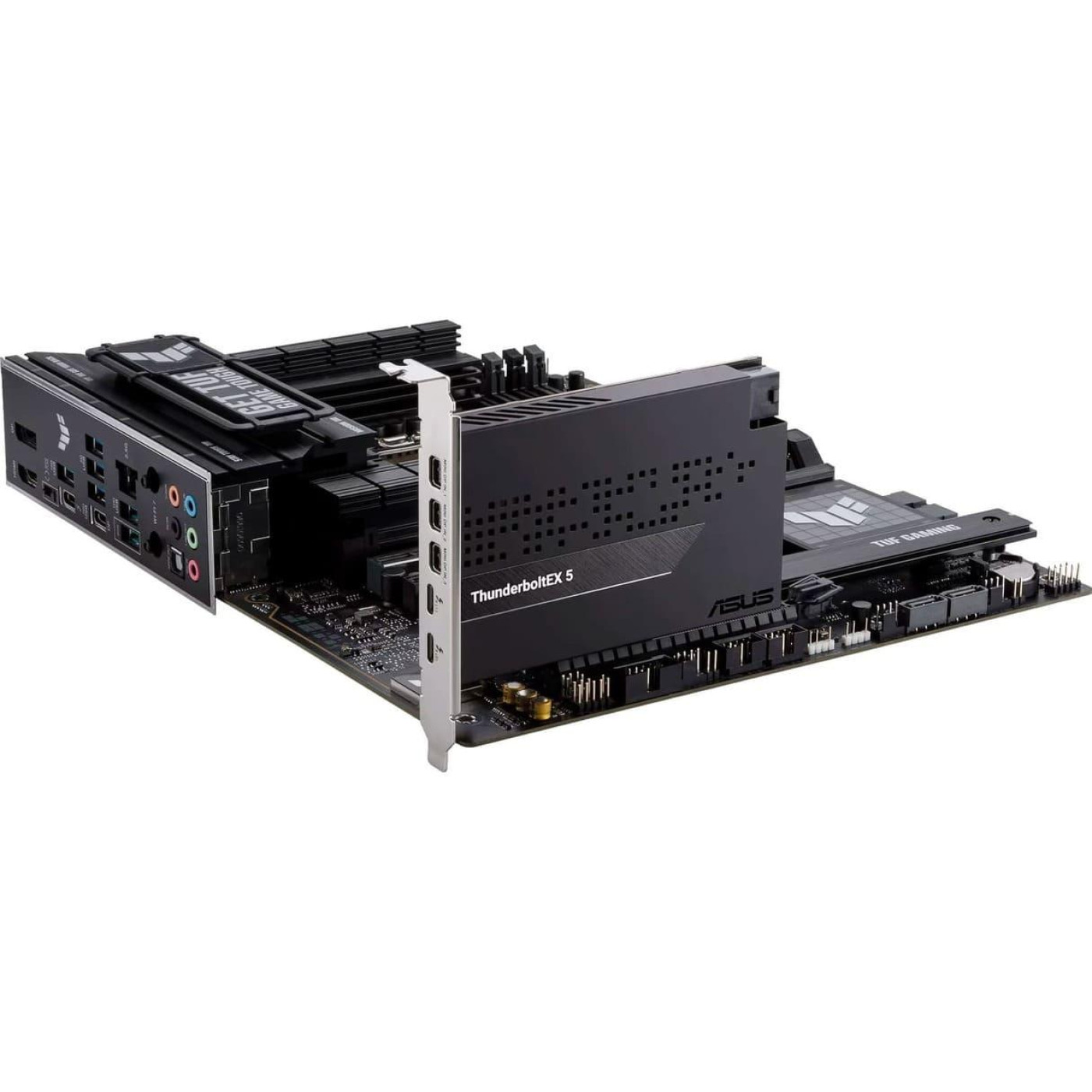 Плата-адаптер PCIe ASUS ThunderboltEX 5 USB Type-C PCIe 4.0 X4 Expansion Card (90MC0E50-M0EAY0)