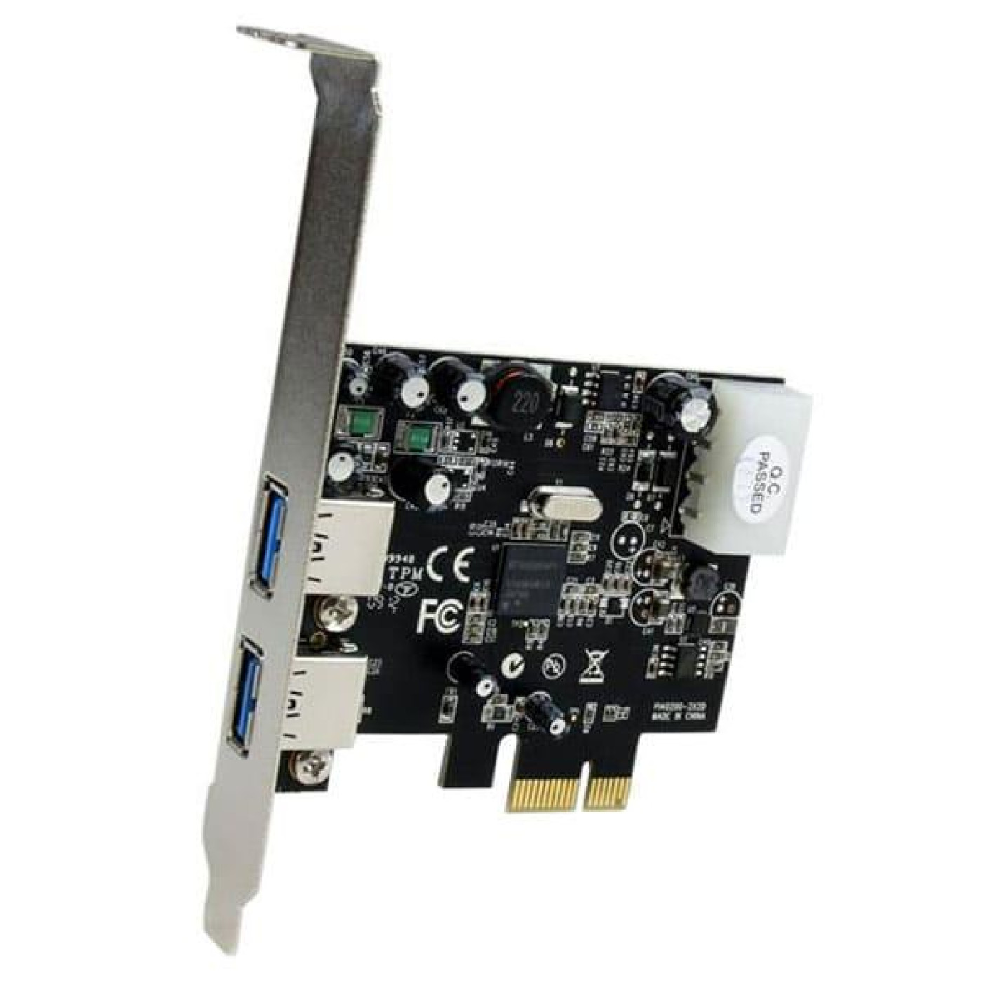 Контроллер Dynamode USB 3.0 2 внешних порта NEC µPD720200 PCI-E