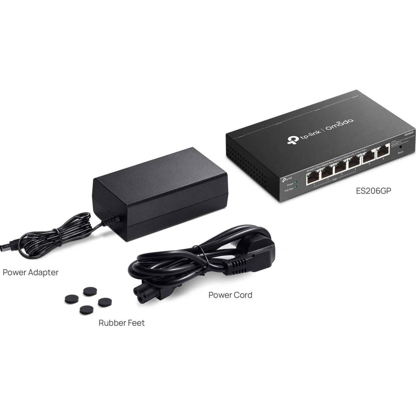 Комутатор TP-Link ES206GP (ES206GP)