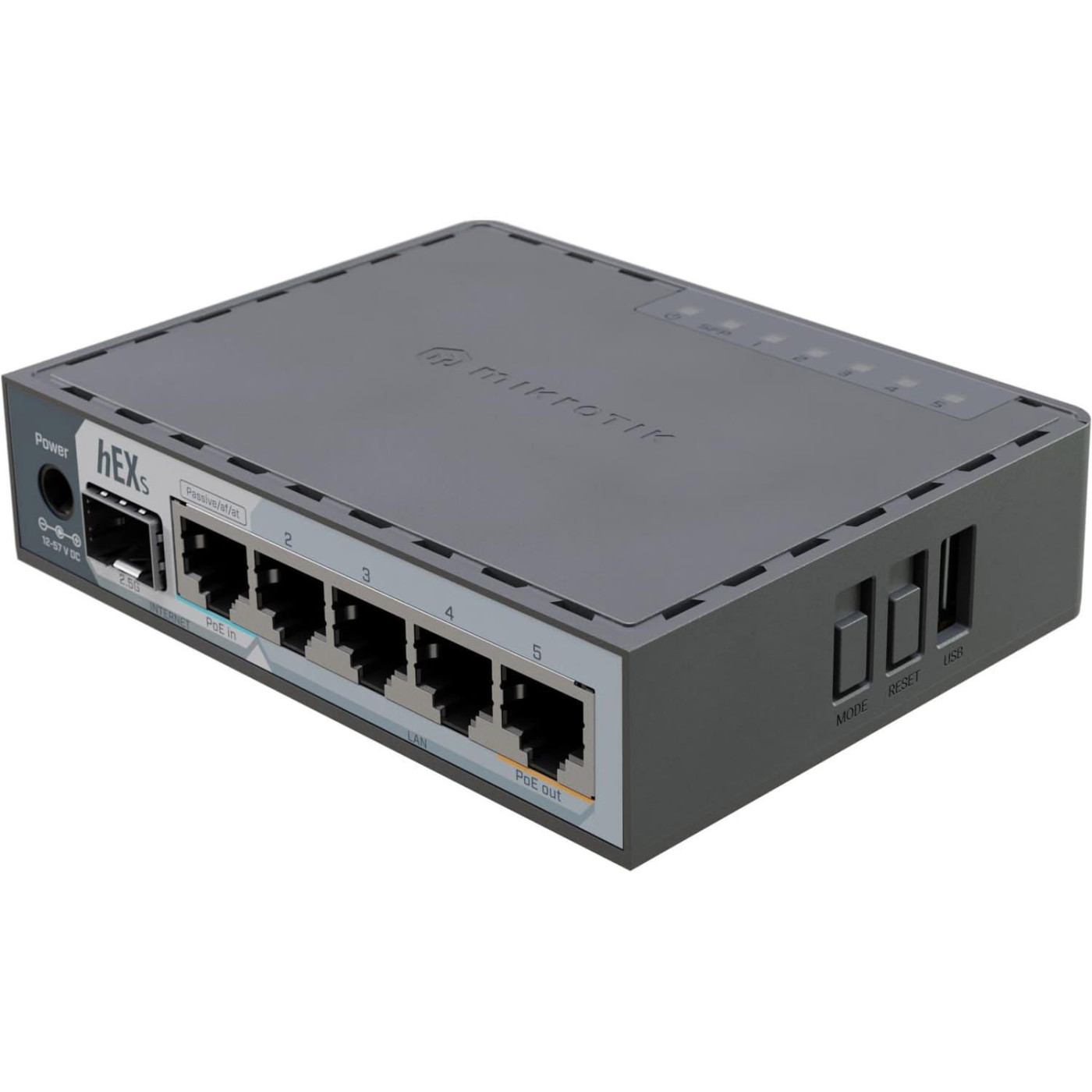 Коммутатор MikroTik Ethernet з функциею маршрутизации E60IUGS (E60IUGS)
