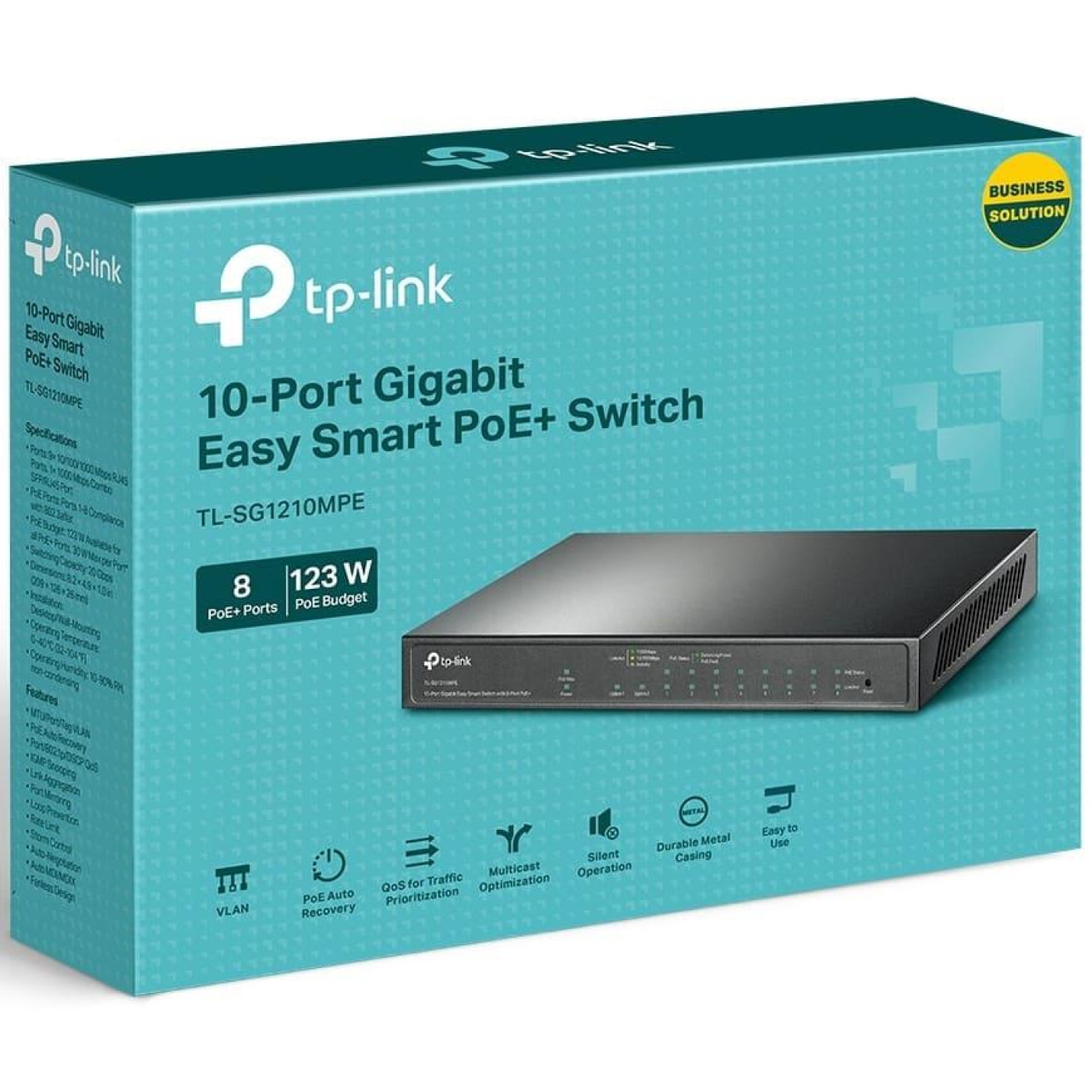 Комутатор TP-Link TL-SG1210MPE (TL-SG1210MPE)