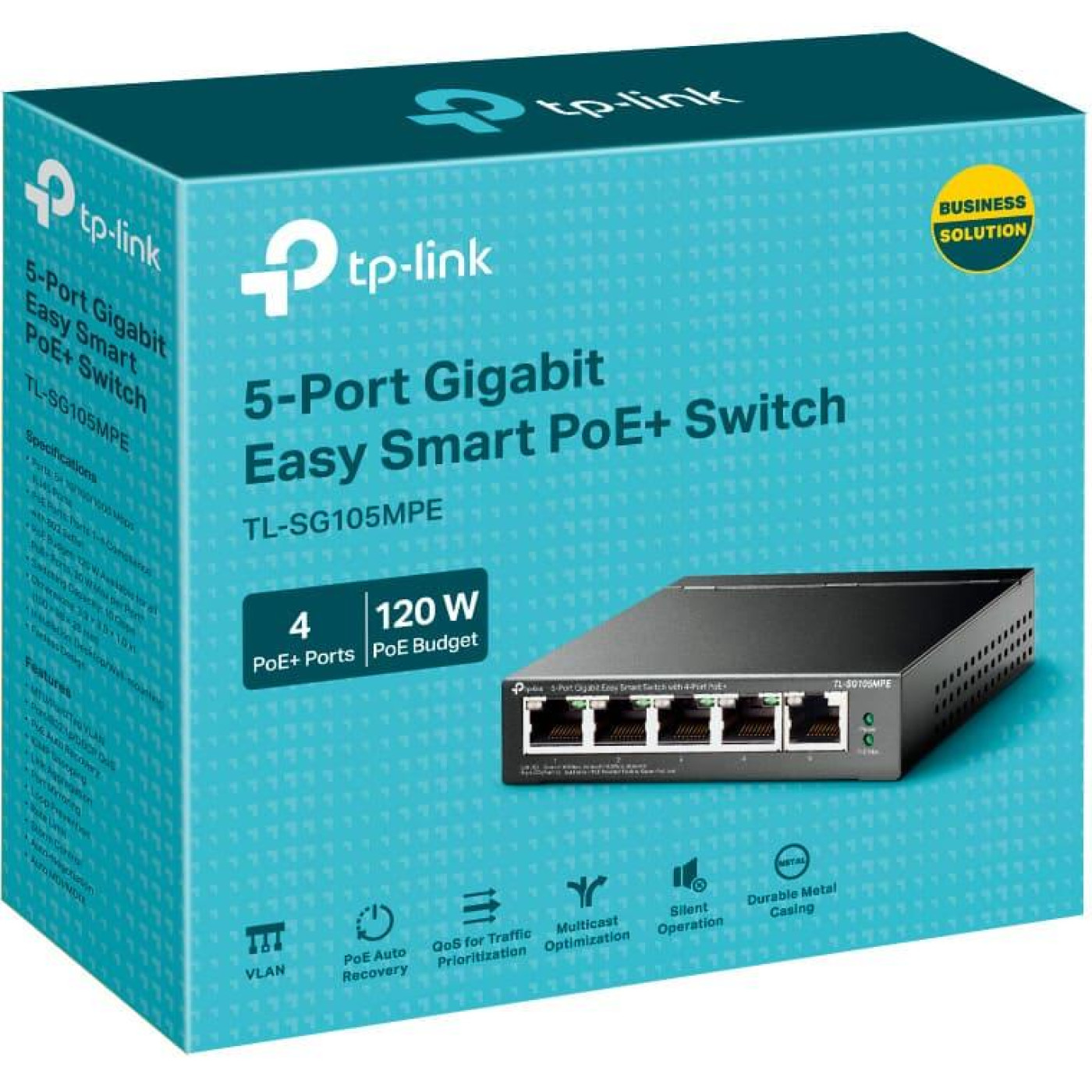 Комутатор TP-Link TL-SG105MPE (TL-SG105MPE)