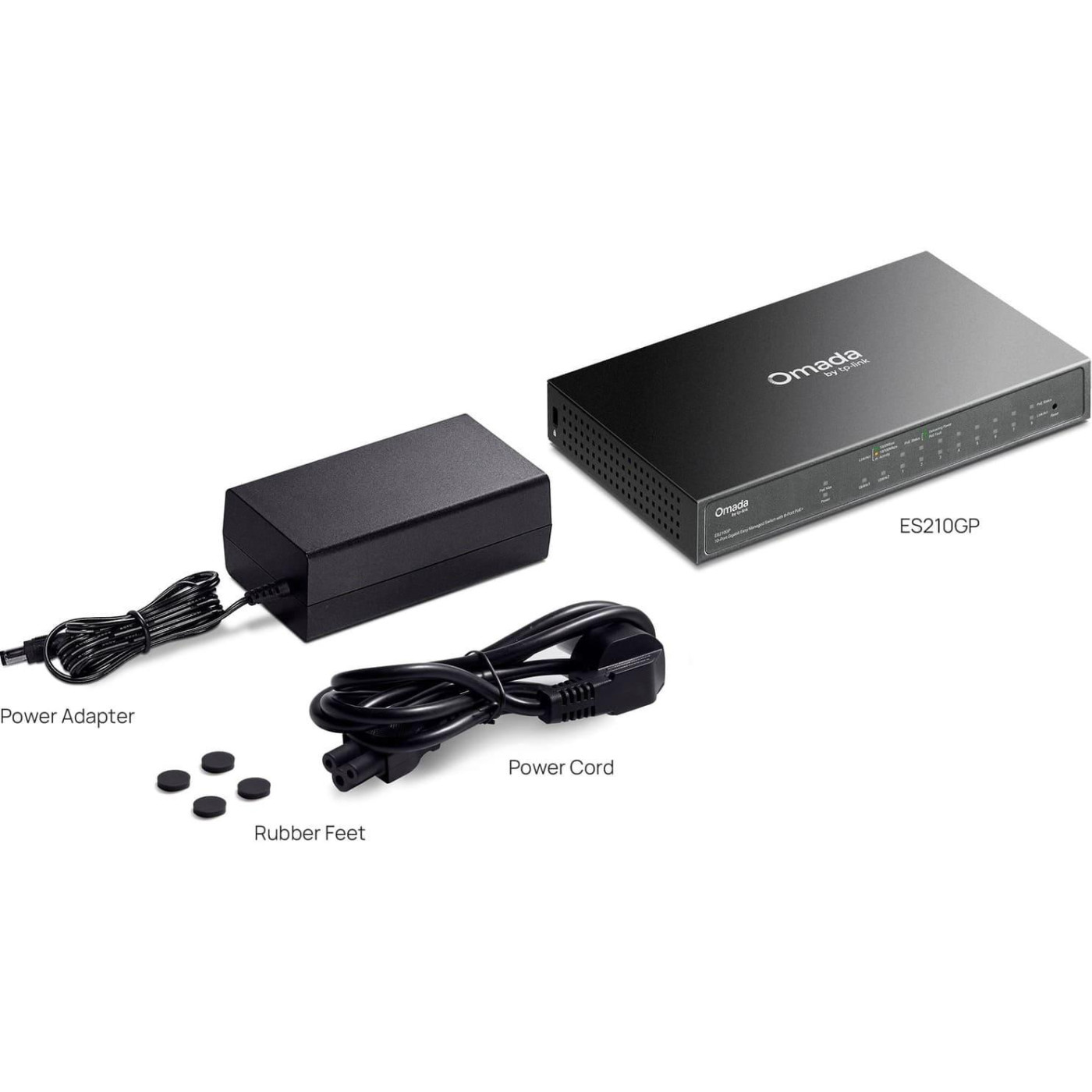 Комутатор TP-Link Omada ES210GP (ES210GP)