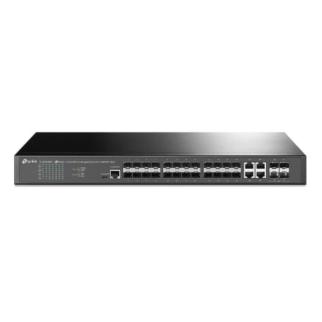 Коммутатор TP-Link JetStream 24-портовий гигабитний L2 керований комутатор з 4 10GE SFP слотами, SG3428XF (SG3428XF)
