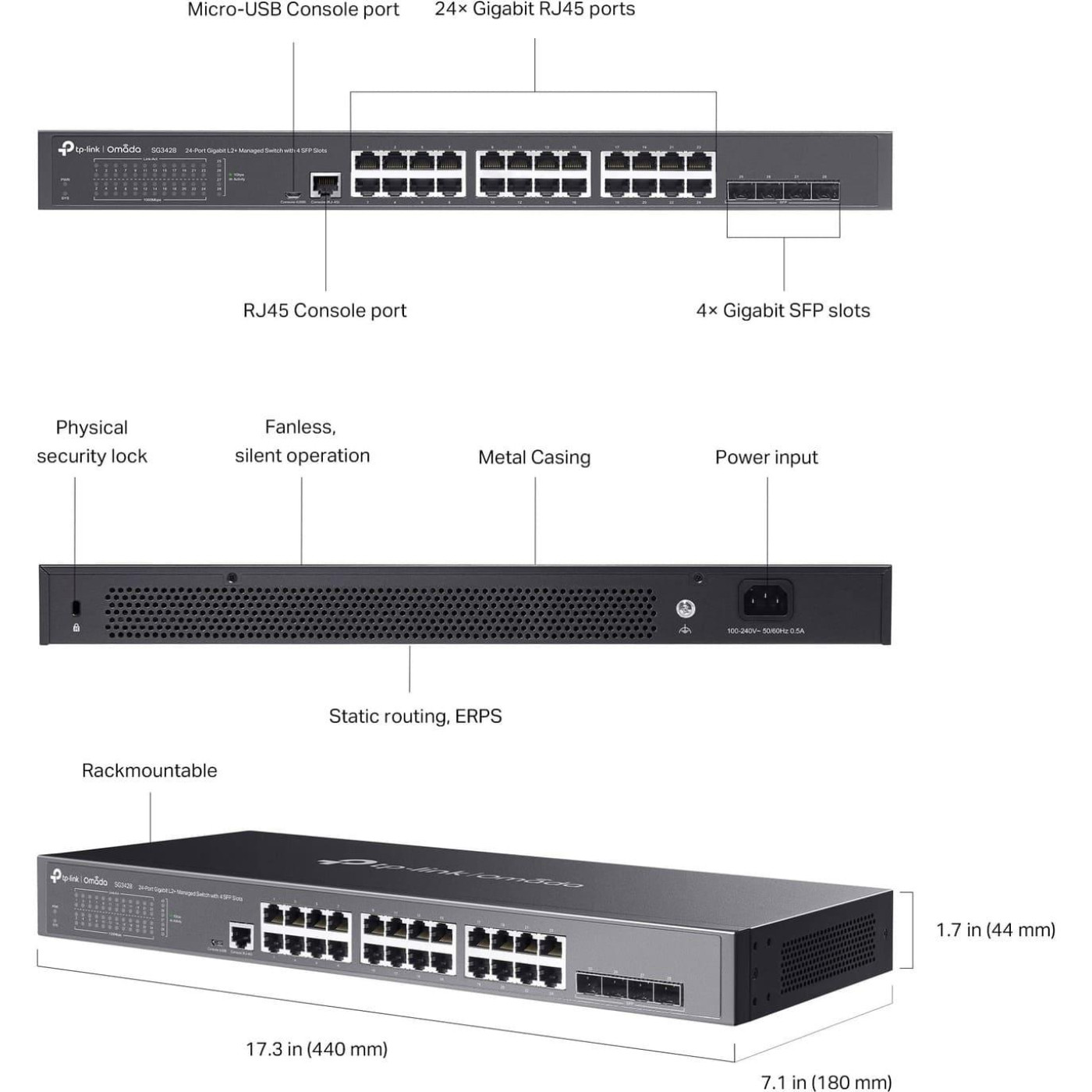 Комутатор TP-Link SG3428 (SG3428)