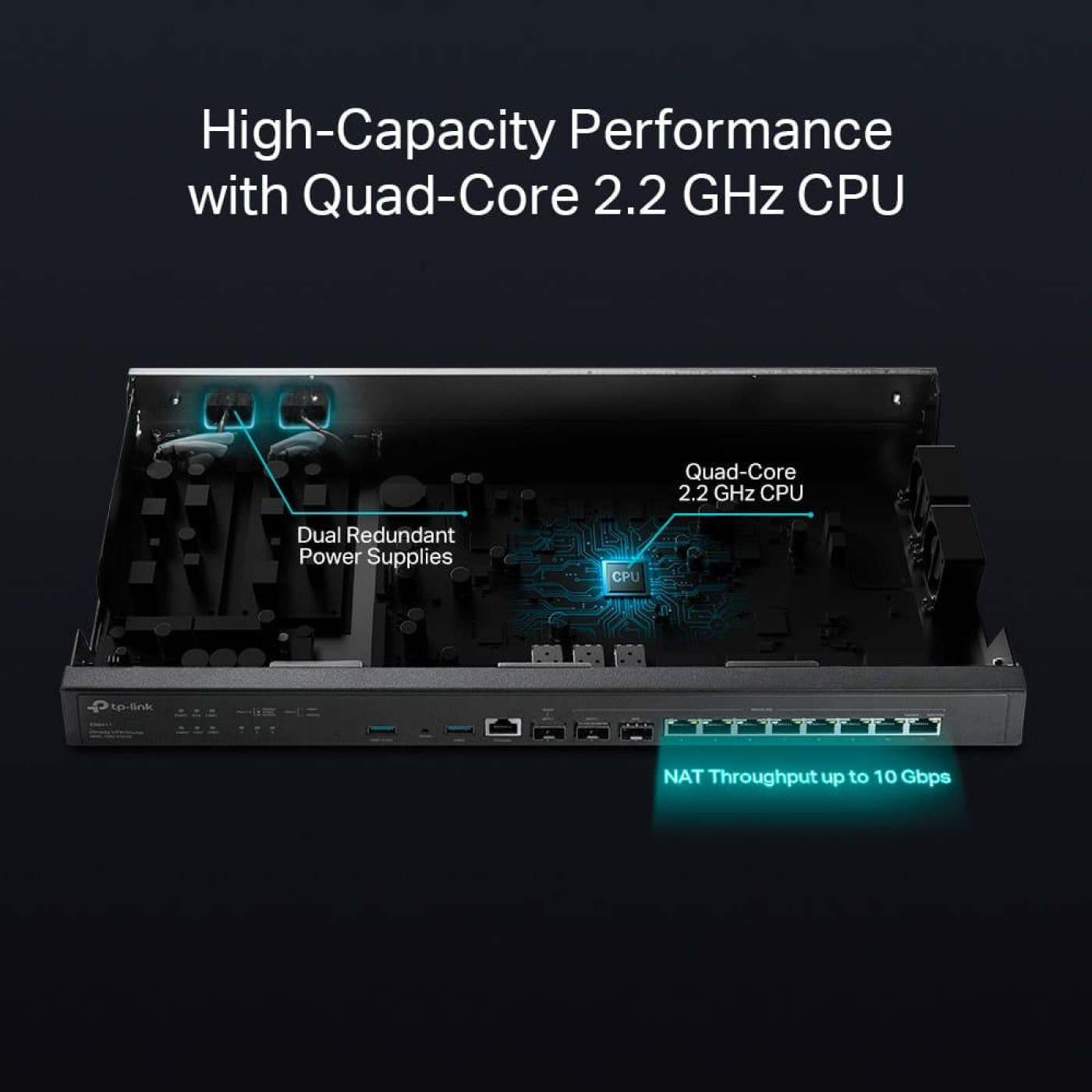 Комутатор TP-Link ER8411 (ER8411)