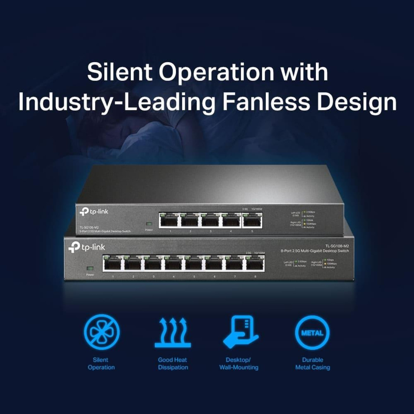 Комутатор TP-Link TL-SG105-M2 (TL-SG105-M2)
