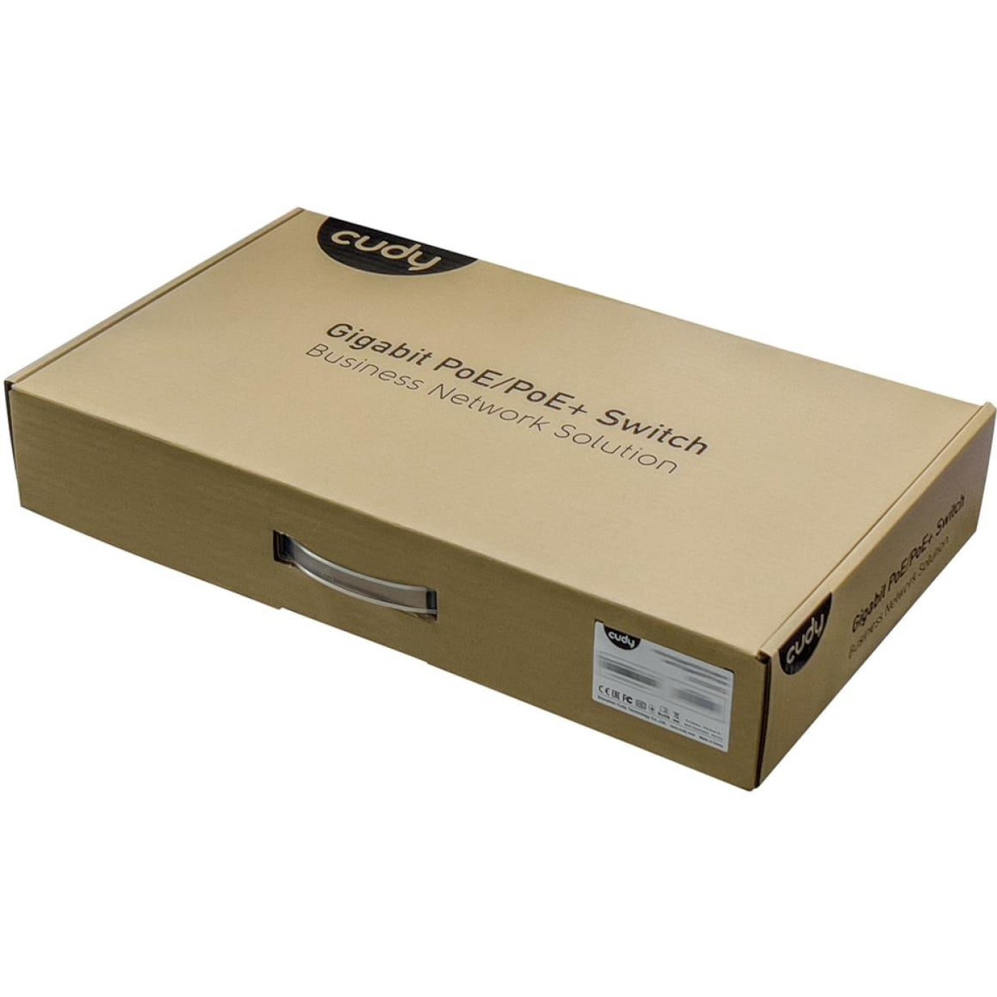 Коммутатор Cudy GS1020PS2, 16-Port Gigabit PoE+ Switch with 2 Gigabit SFP ports 200W (GS1020PS2)