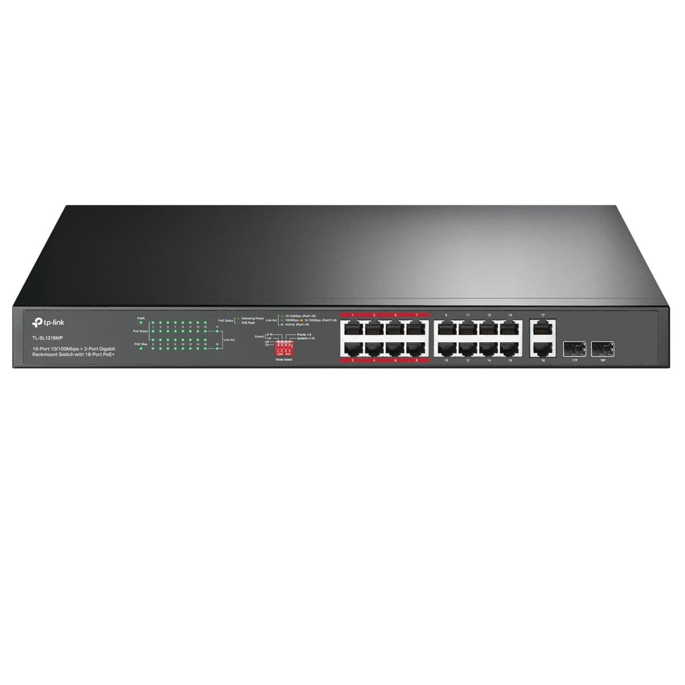 Комутатор TP-Link TL-SL1218MP (TL-SL1218MP)