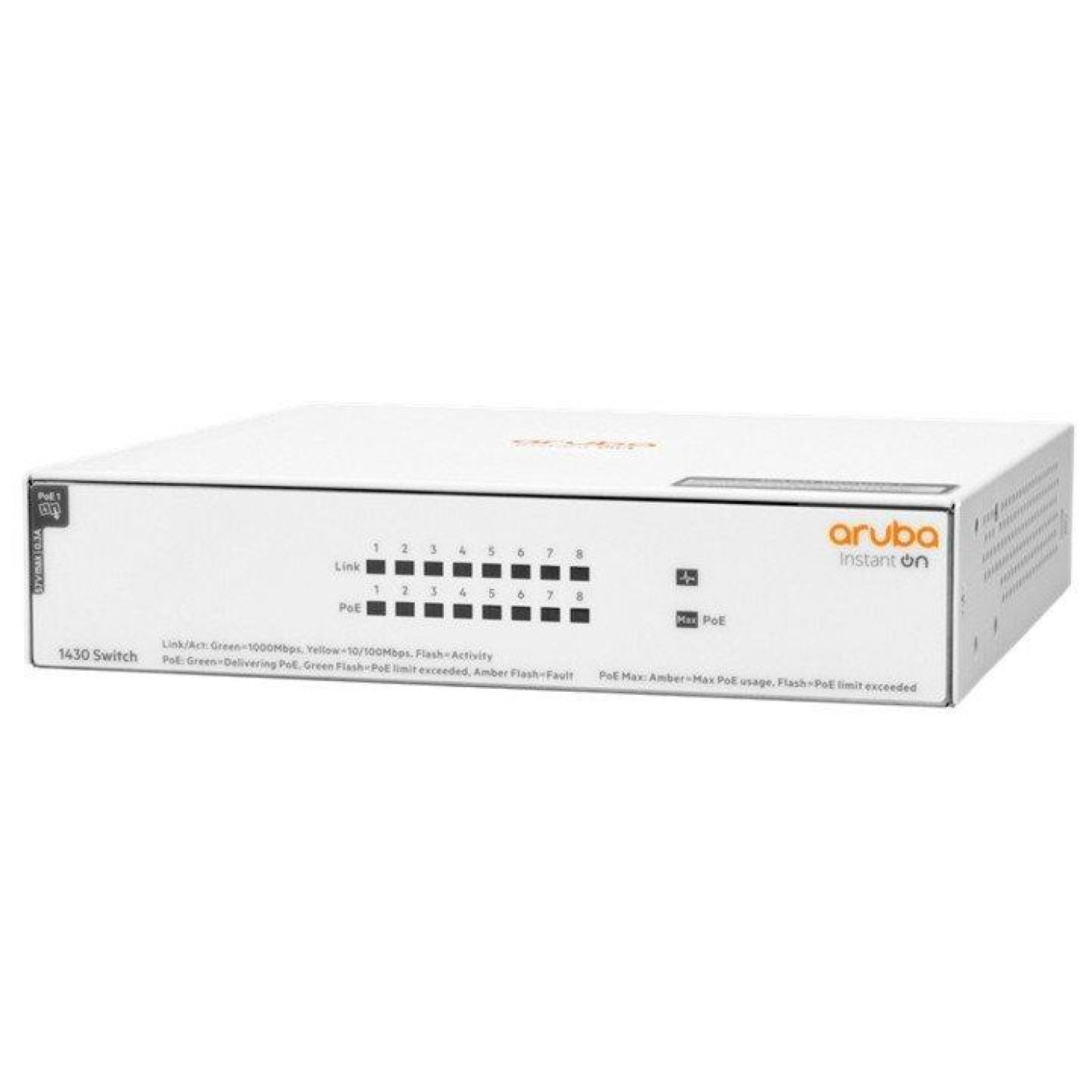 Коммутатор HPE Aruba Instant On 1430 8G CL4 PoE 64W Swi tch R8R46A R8R46A