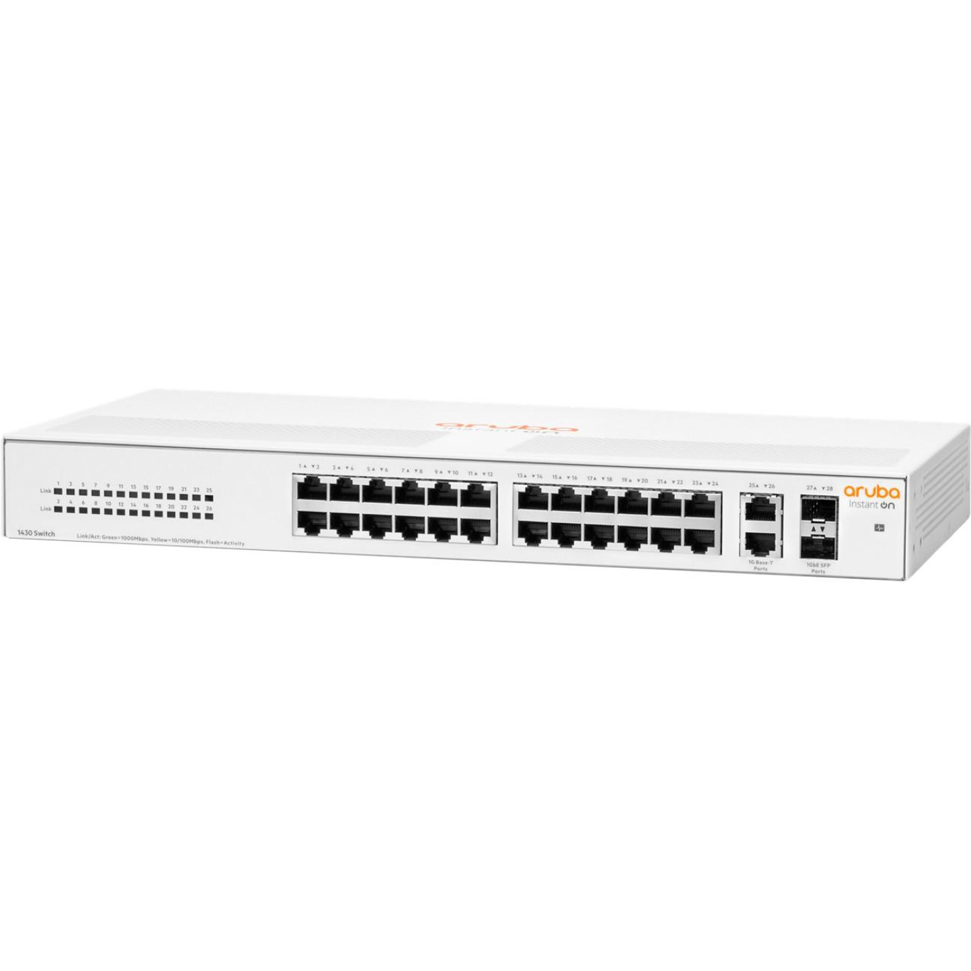 Коммутатор HPE Aruba Instant On 1430 26G 2SFP Switch R8R50A R8R50A