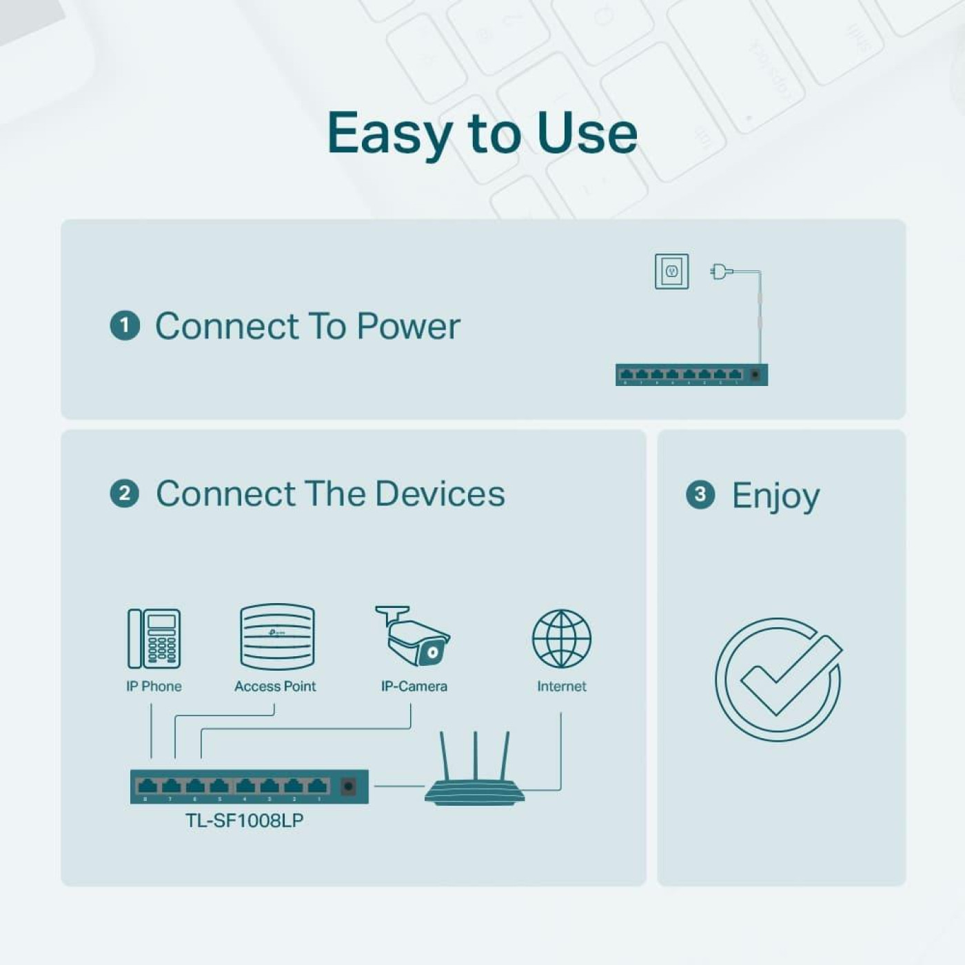 Комутатор TP-Link TL-SF1008LP (TL-SF1008LP)