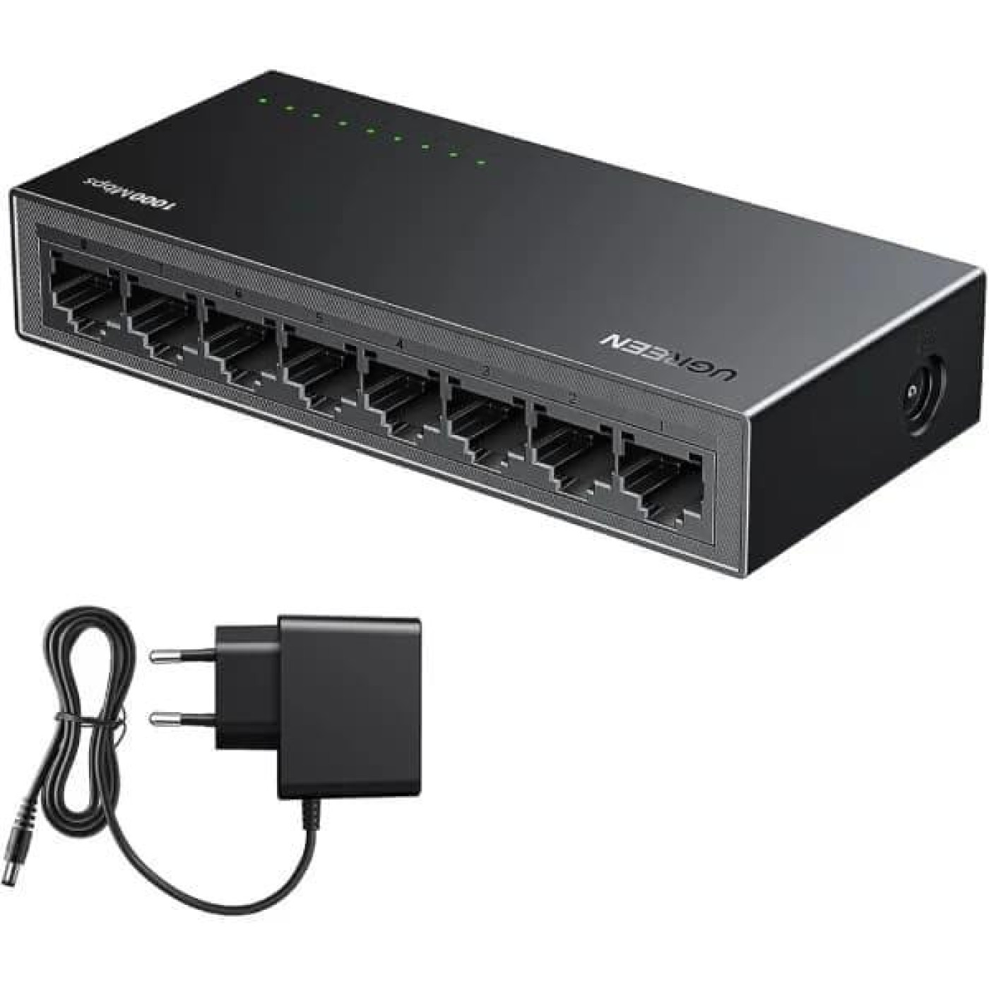 Коммутатор Ugreen Ugreen, 8-Port Gigabit Ethernet Switch (35499EU)