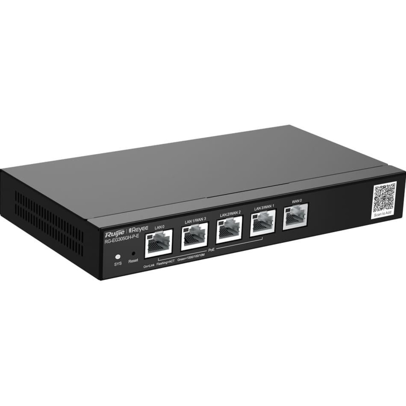 Маршрутизатор Ruijie Reyee RG-EG305GH-P-E (RG-EG305GH-P-E)