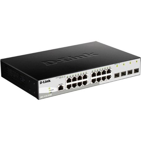 Комутатор D-Link 16x1000Base-T, 4x1000Base-X SFP (DGS-1210-20/ME/EE)