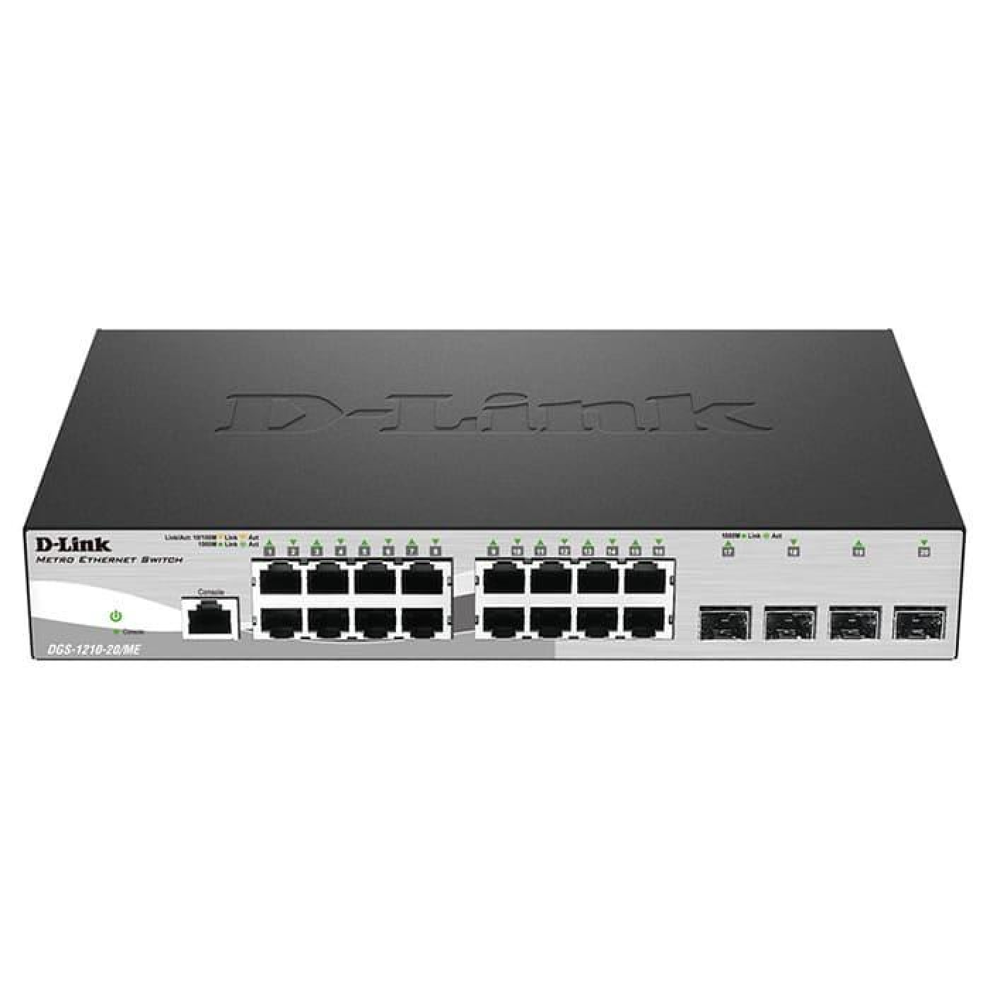 Комутатор D-Link 16x1000Base-T, 4x1000Base-X SFP (DGS-1210-20/ME/EE)