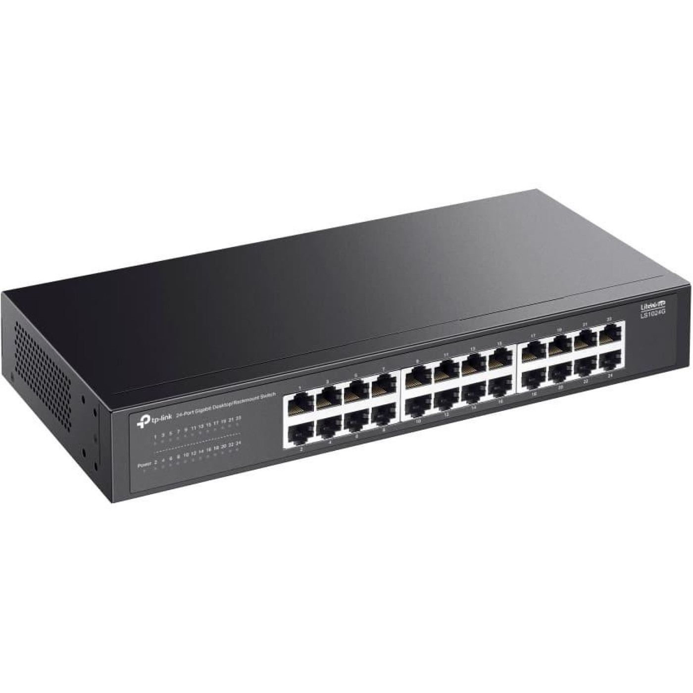 Комутатор TP-Link 24-портовий гігабітний настільний/стійковий (LS1024G)