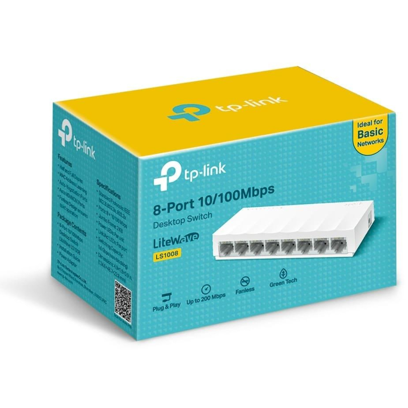 Коммутатор TP-Link LS1008 (LS1008)