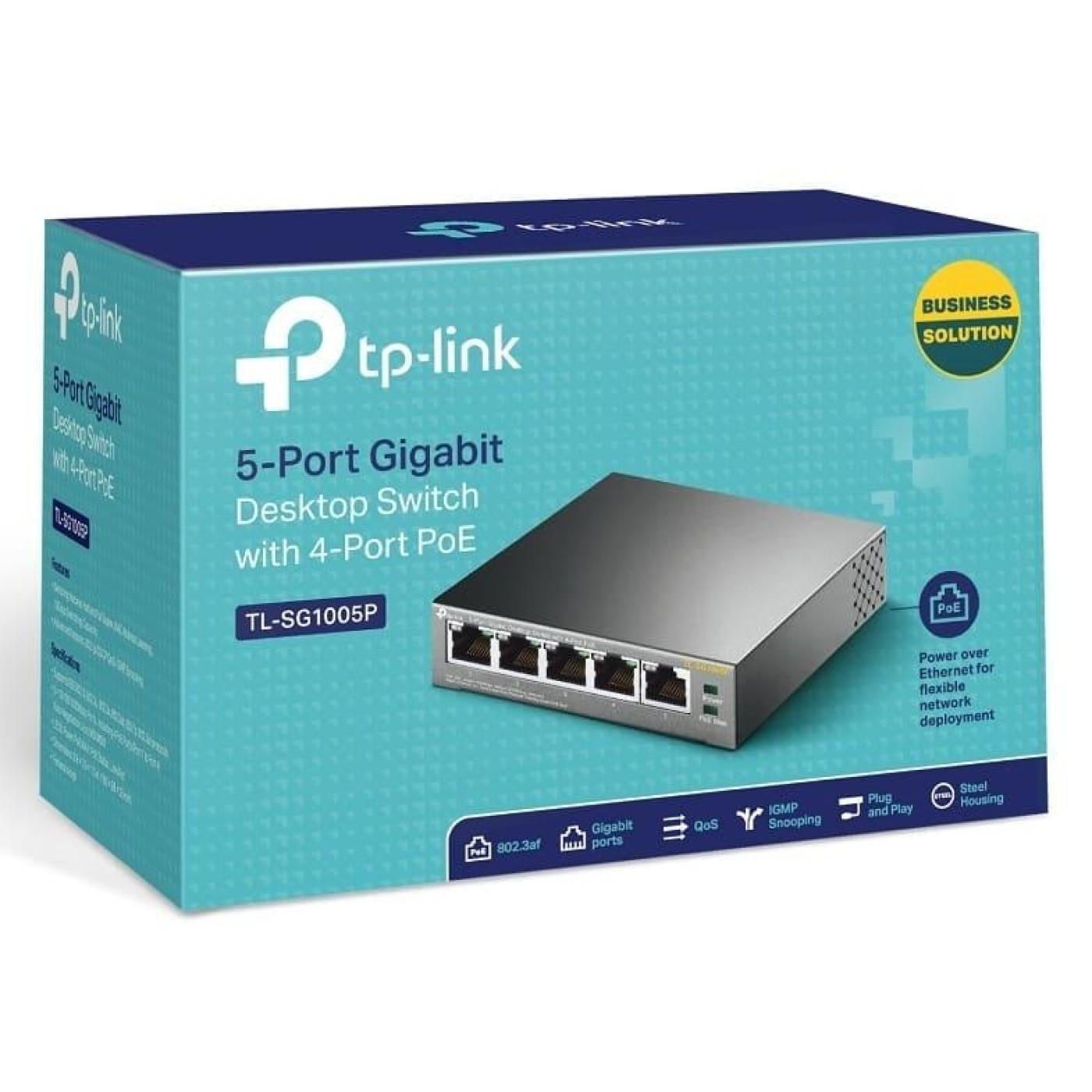 Комутатор TP-Link TL-SG1005P (TL-SG1005P)